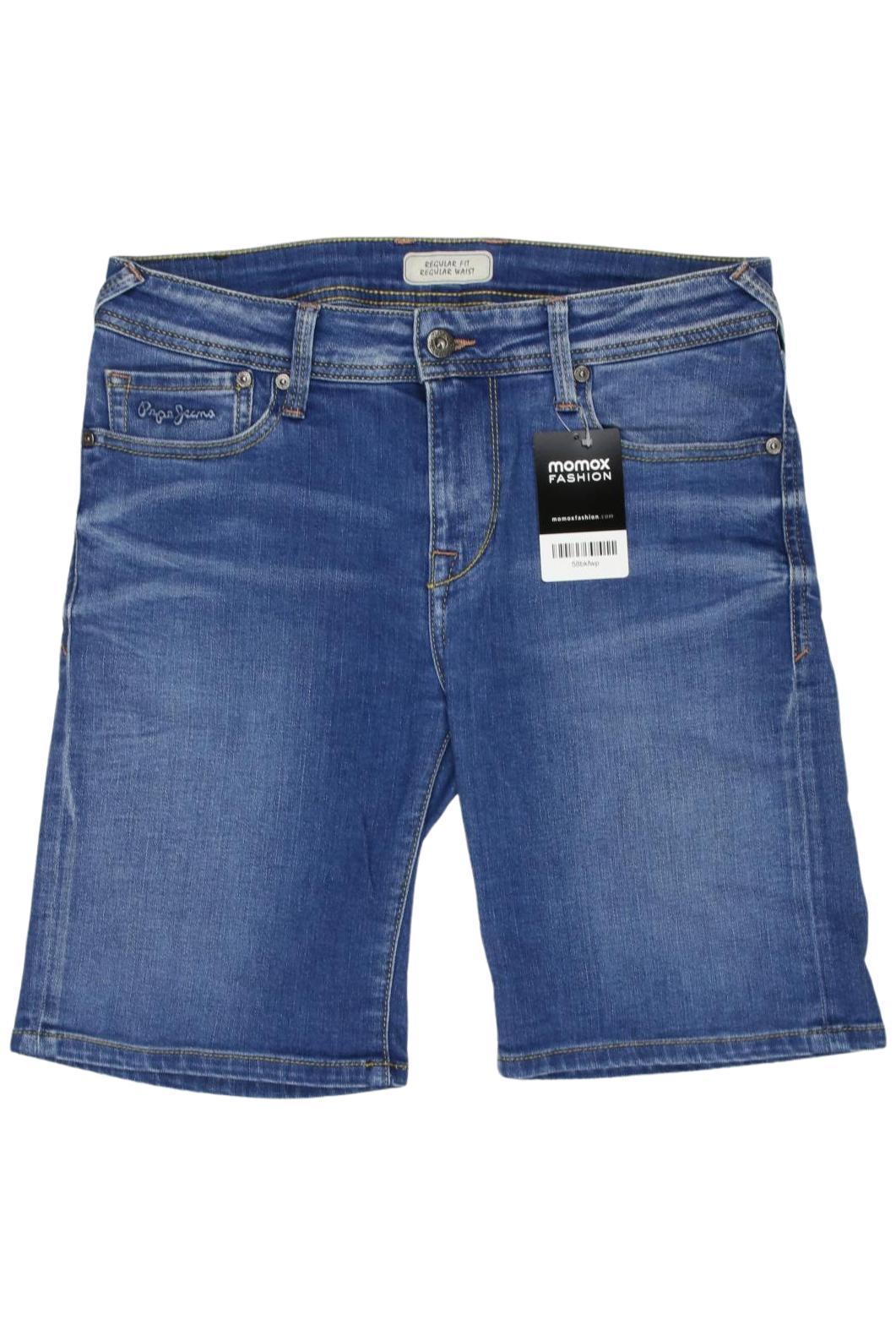 

Pepe Jeans Damen Shorts, blau, Gr. 29