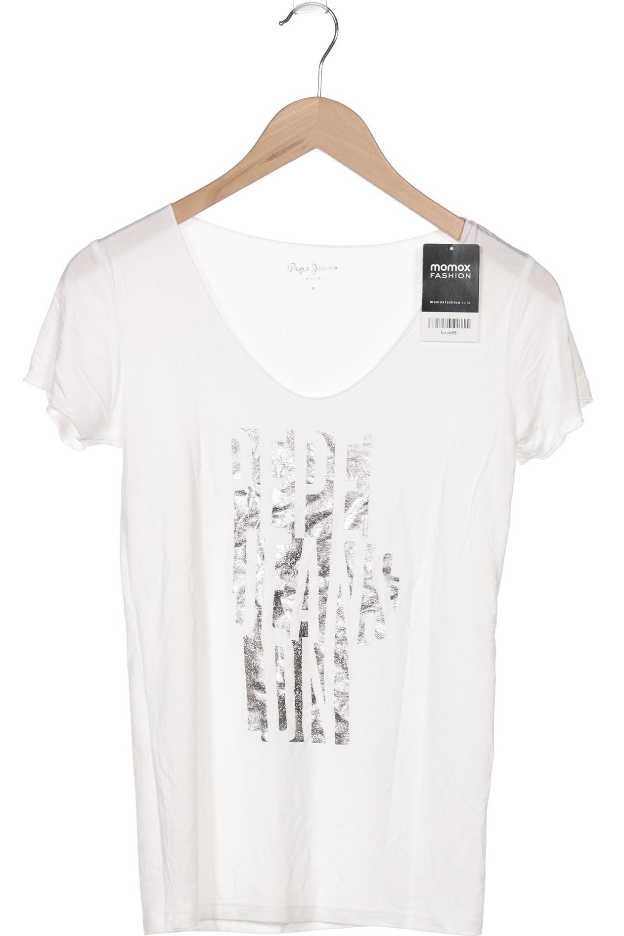 

Pepe Jeans Damen T-Shirt, weiß, Gr. 36