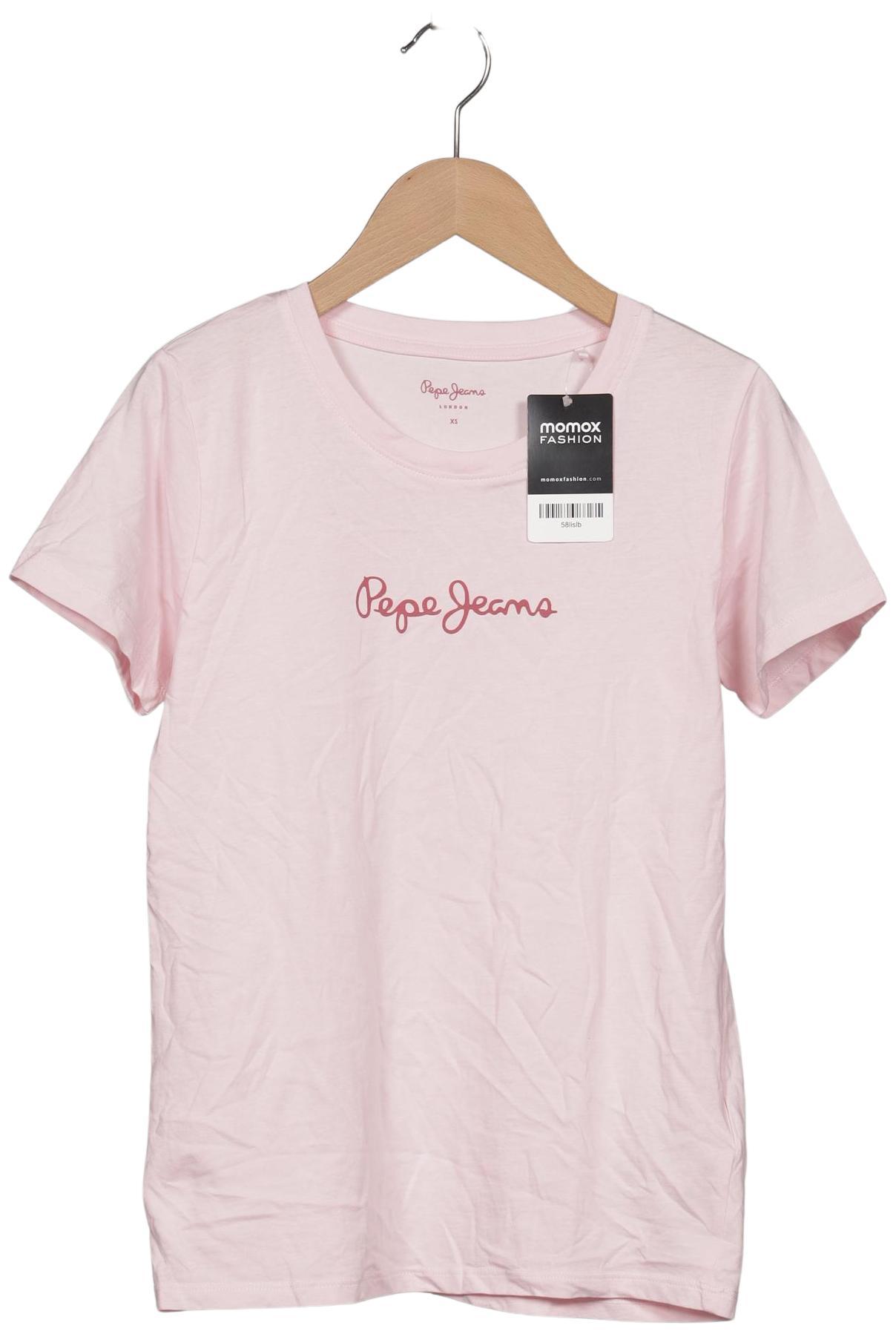 

Pepe Jeans Damen T-Shirt, pink, Gr. 34