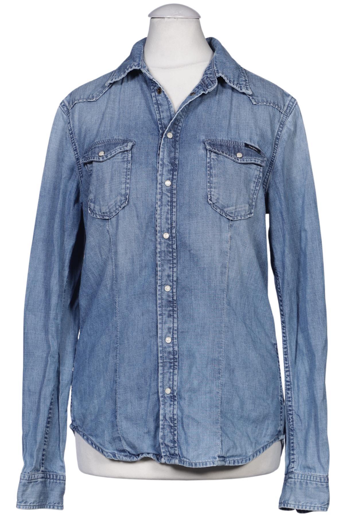 

Pepe Jeans Damen Bluse, blau, Gr. 36