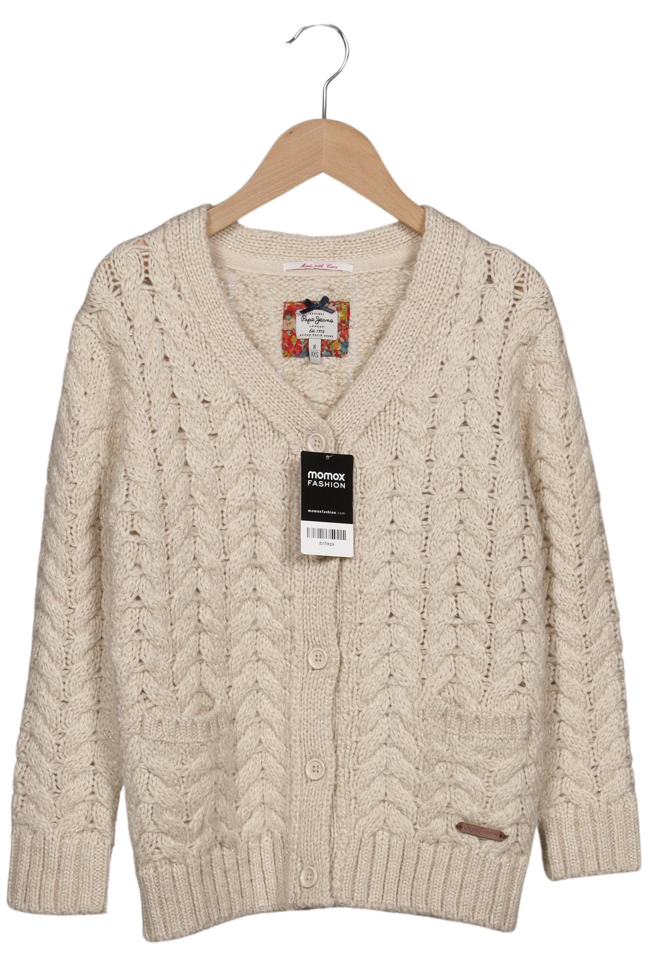 

Pepe Jeans Damen Strickjacke, beige, Gr. 32