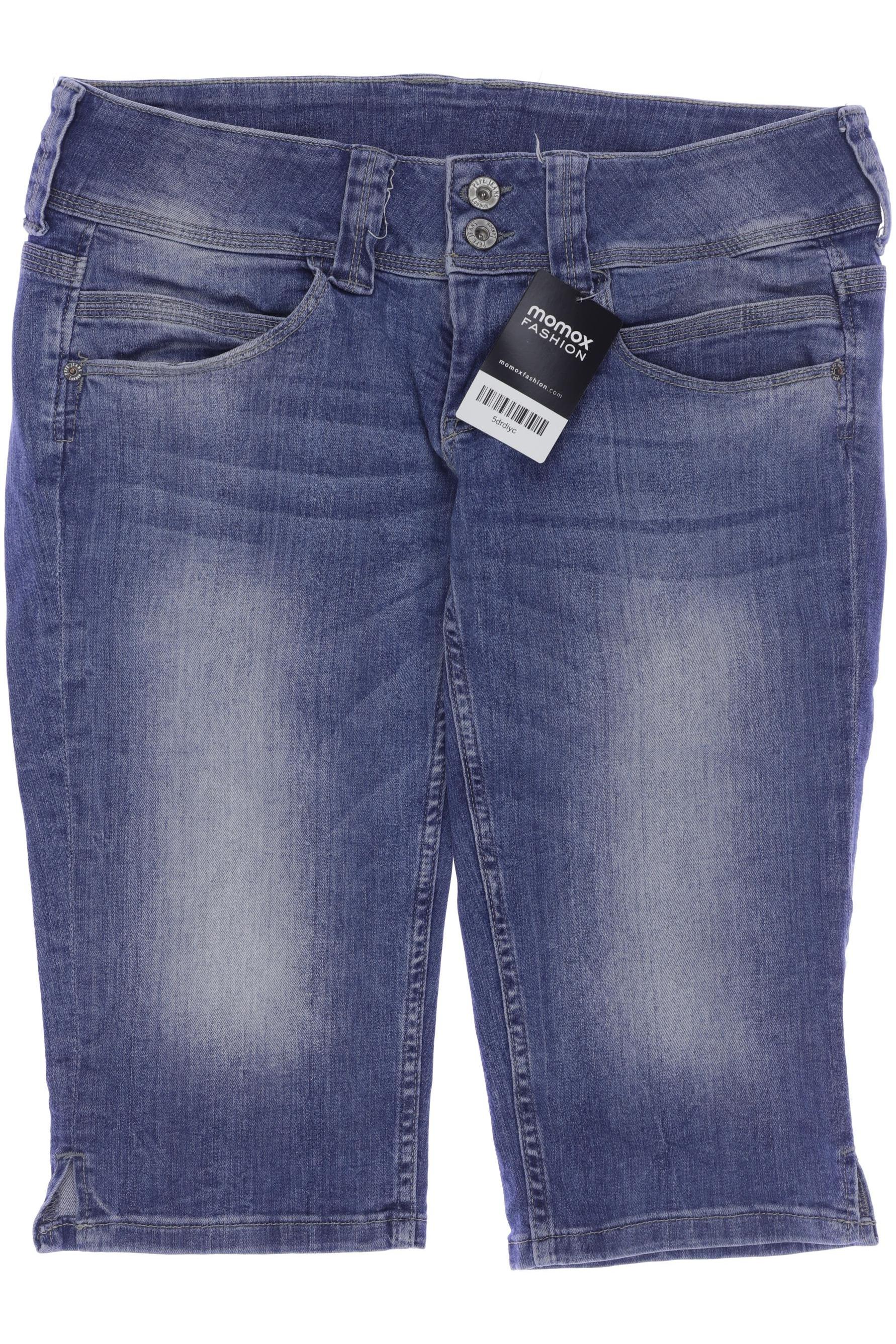 

Pepe Jeans Damen Shorts, blau, Gr. 30