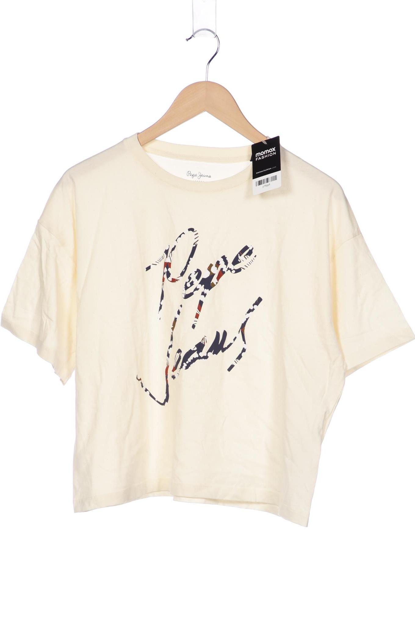 

Pepe Jeans Damen T-Shirt, cremeweiß, Gr. 42