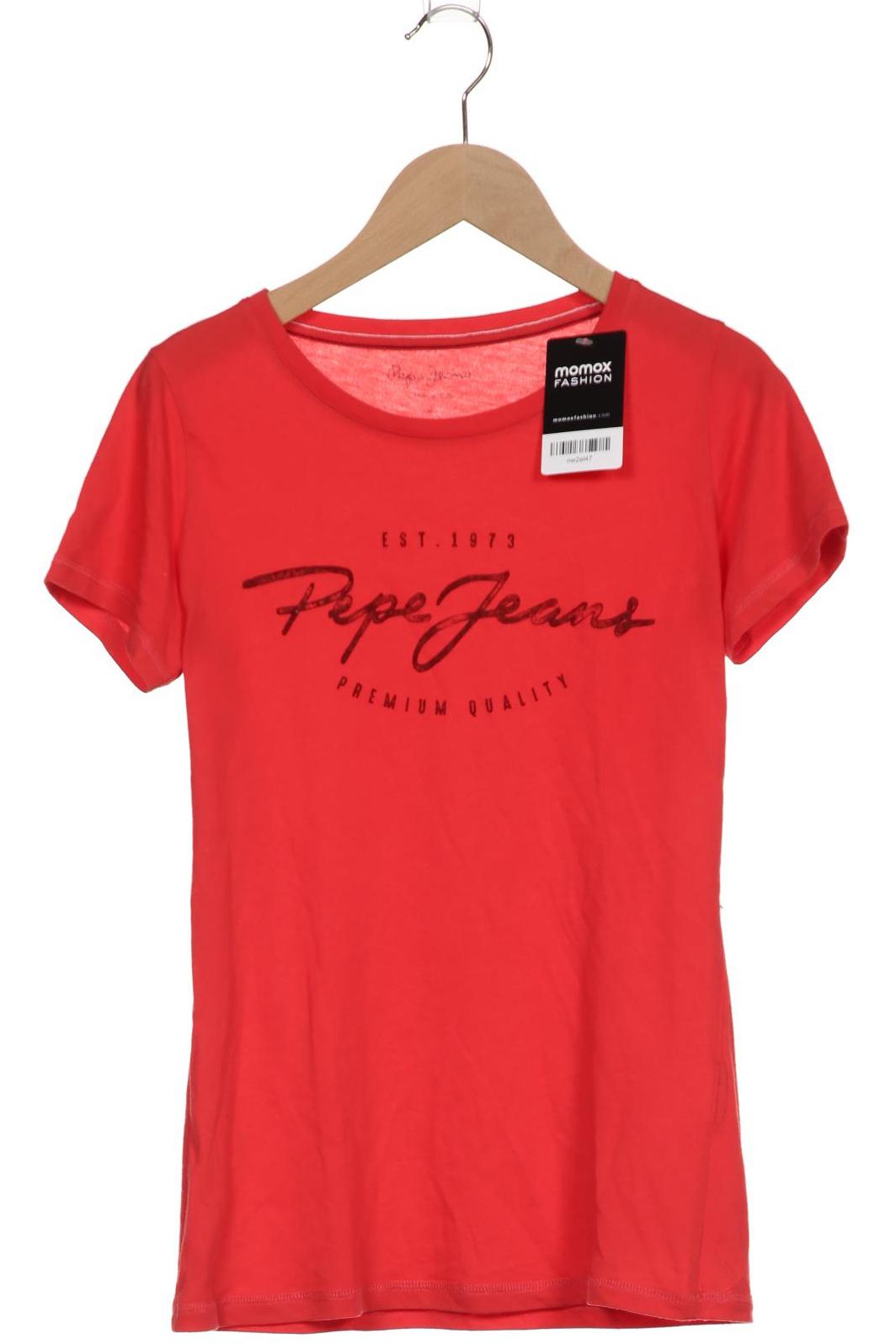 

Pepe Jeans Damen T-Shirt, rot, Gr. 38