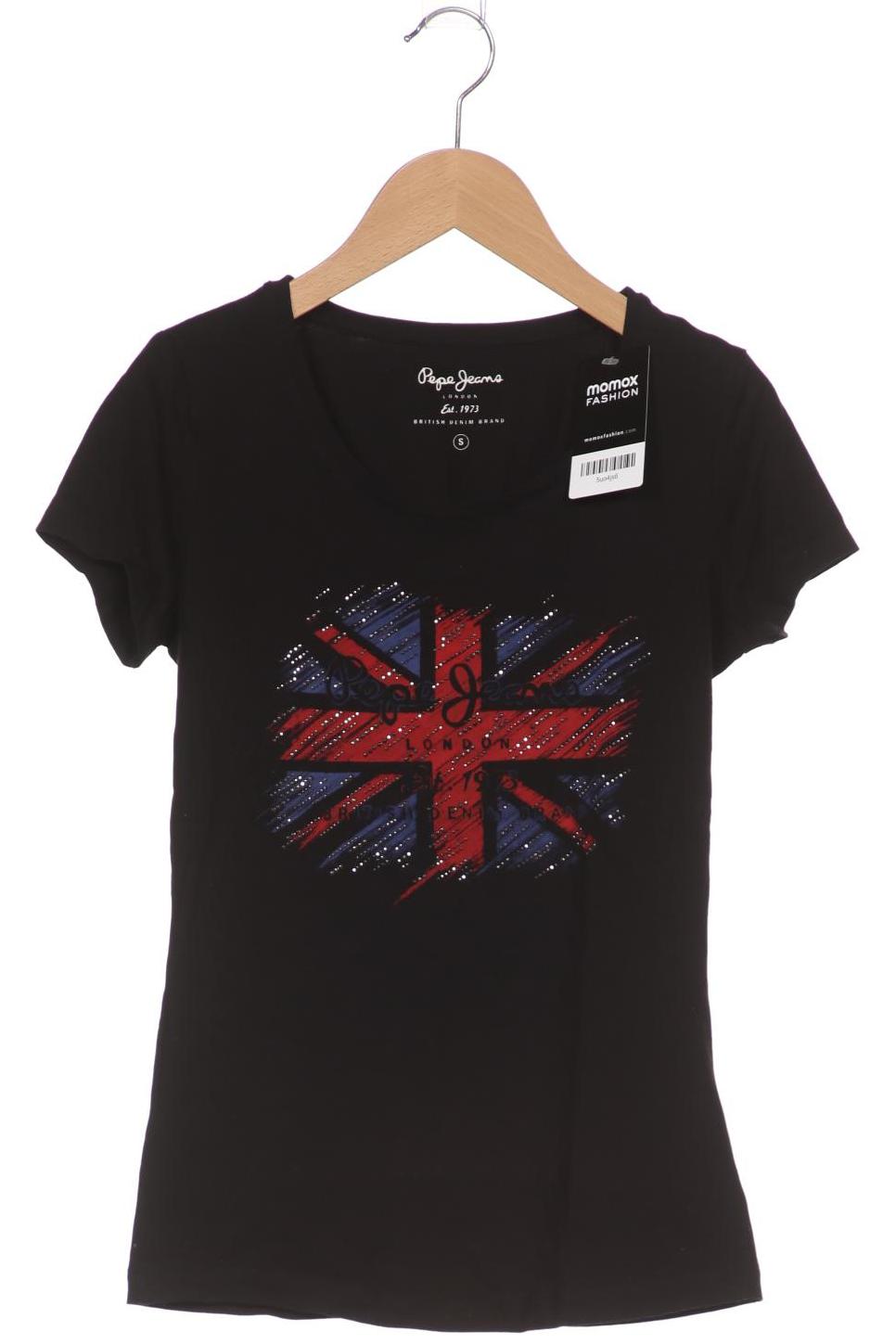 

Pepe Jeans Damen T-Shirt, schwarz, Gr. 36