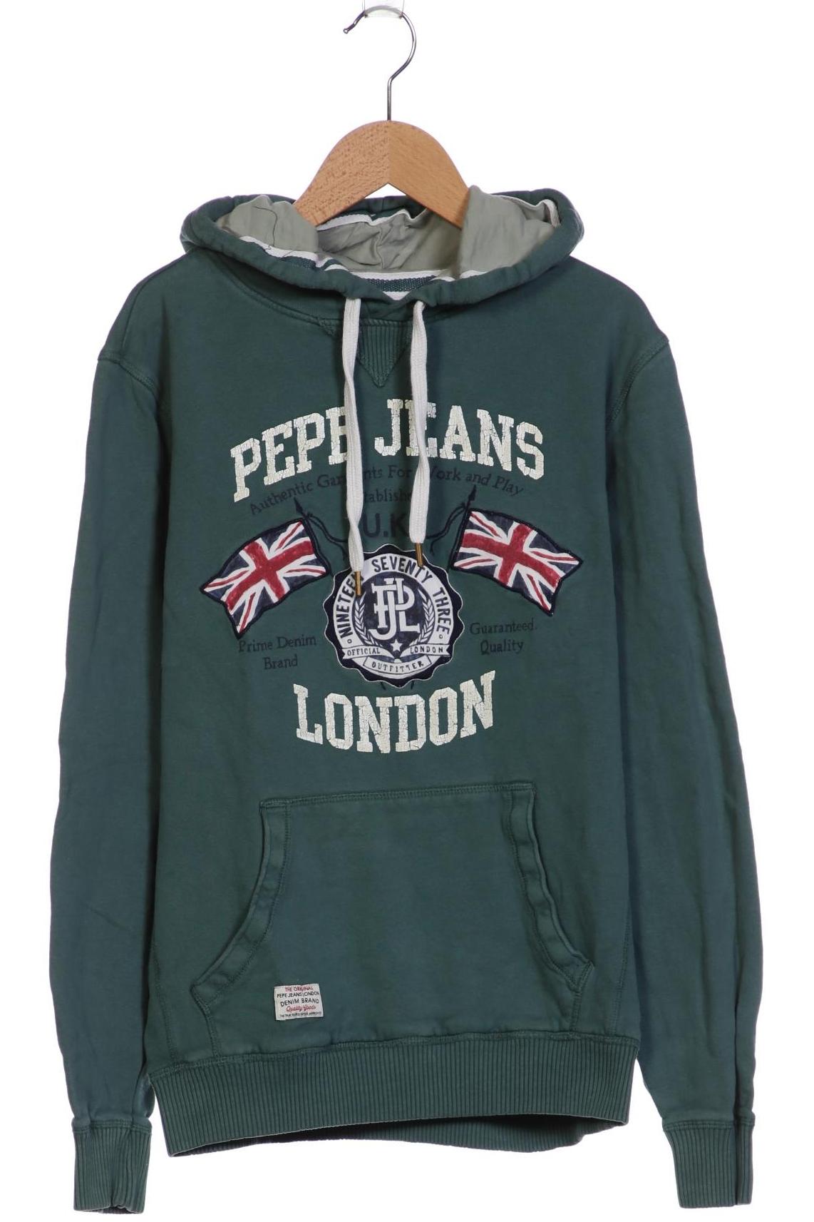 

Pepe Jeans Damen Kapuzenpullover, türkis, Gr. 36