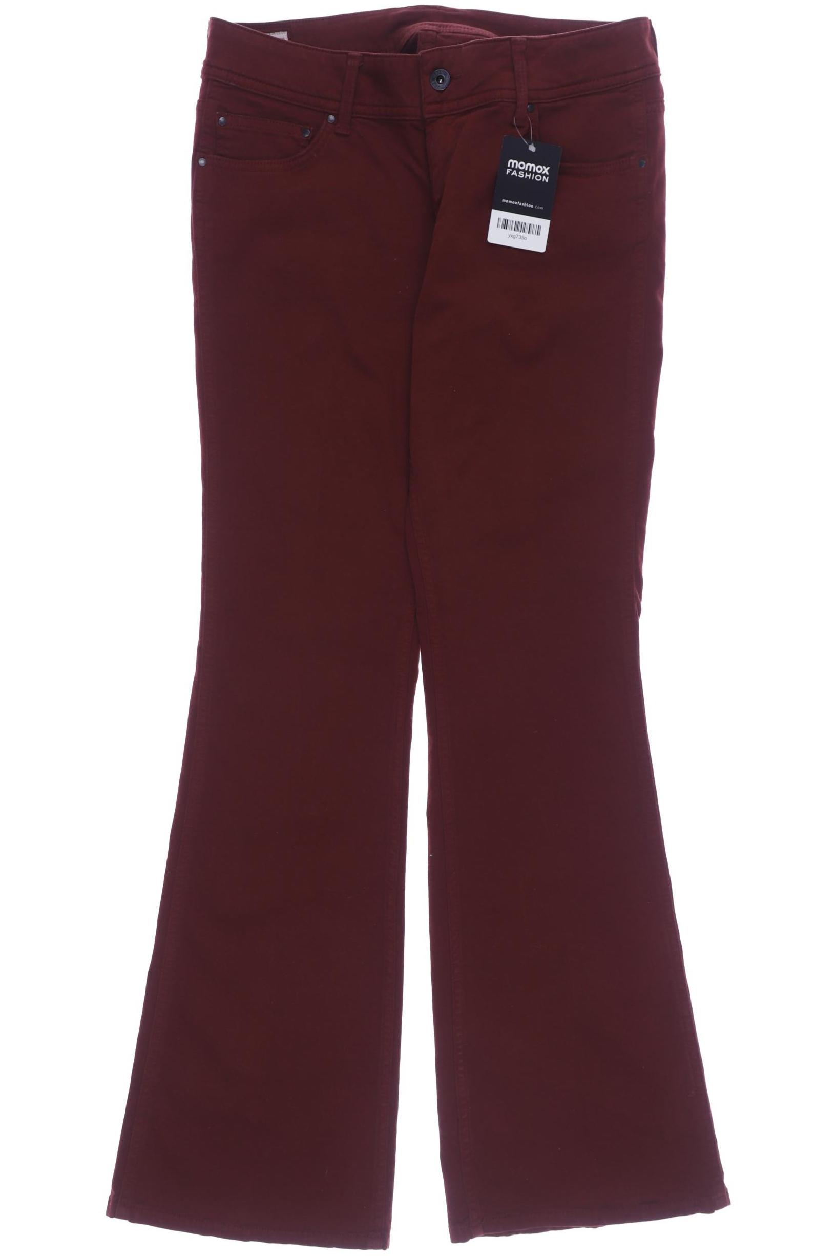

Pepe Jeans Damen Jeans, bordeaux, Gr. 30