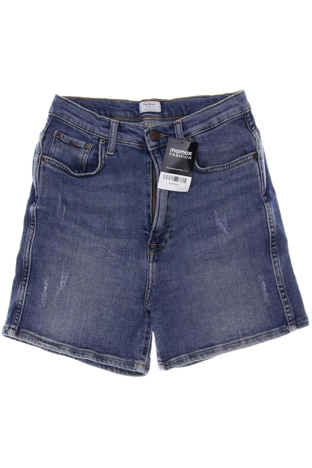 

Pepe Jeans Damen Shorts, blau, Gr. 27