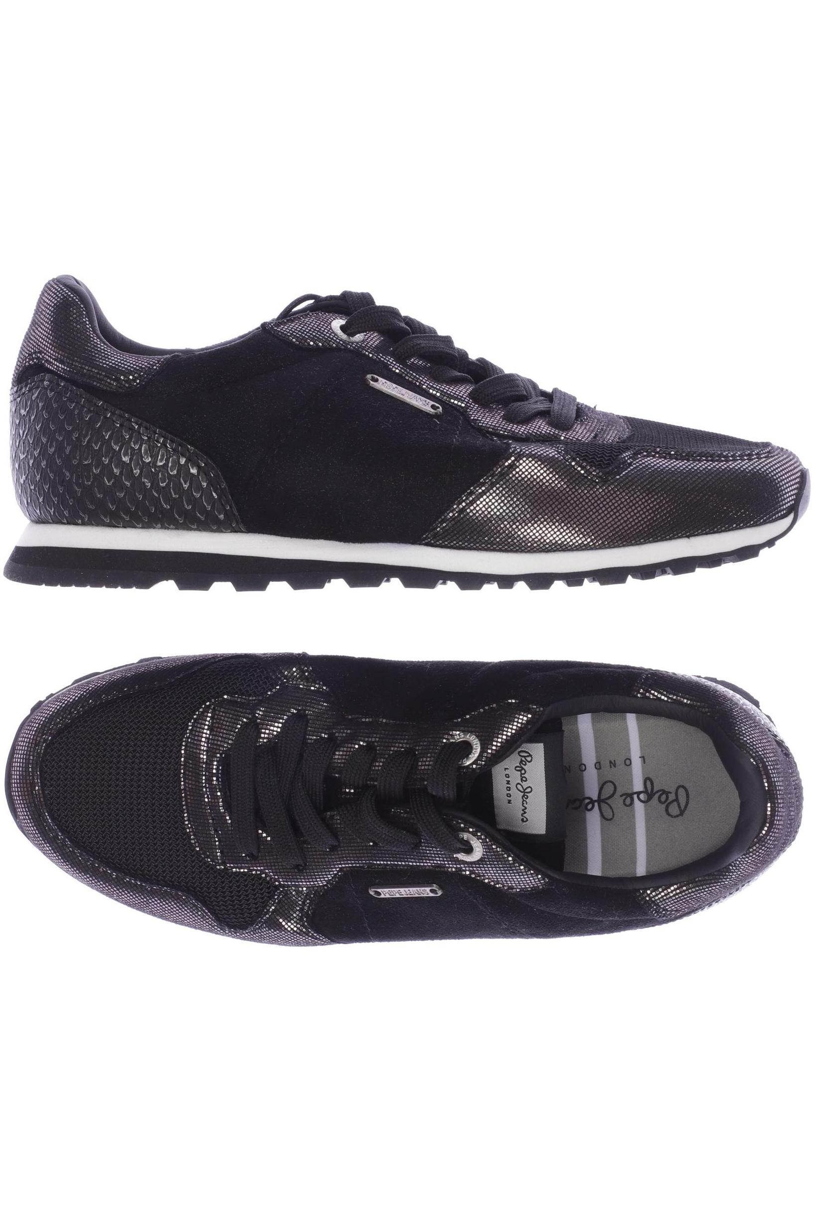 

Pepe Jeans Damen Sneakers, schwarz