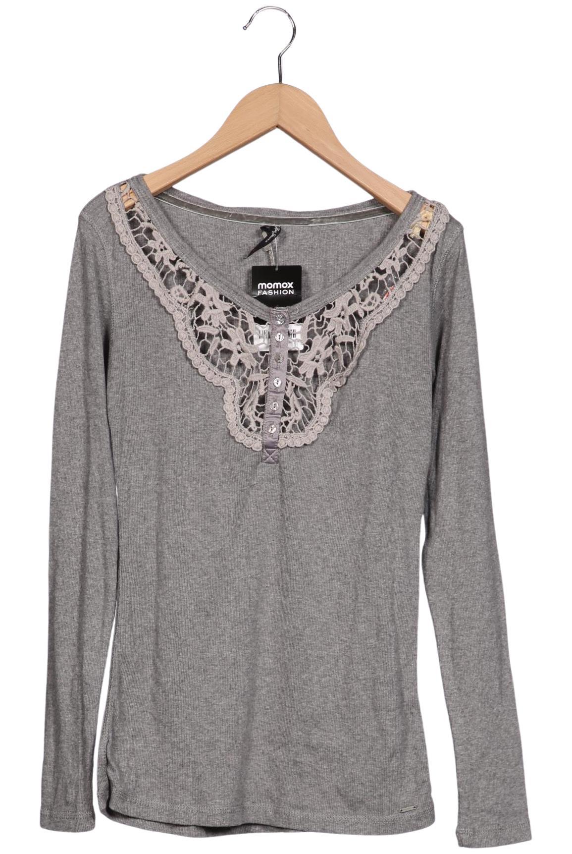 

Pepe Jeans Damen Langarmshirt, grau, Gr. 38