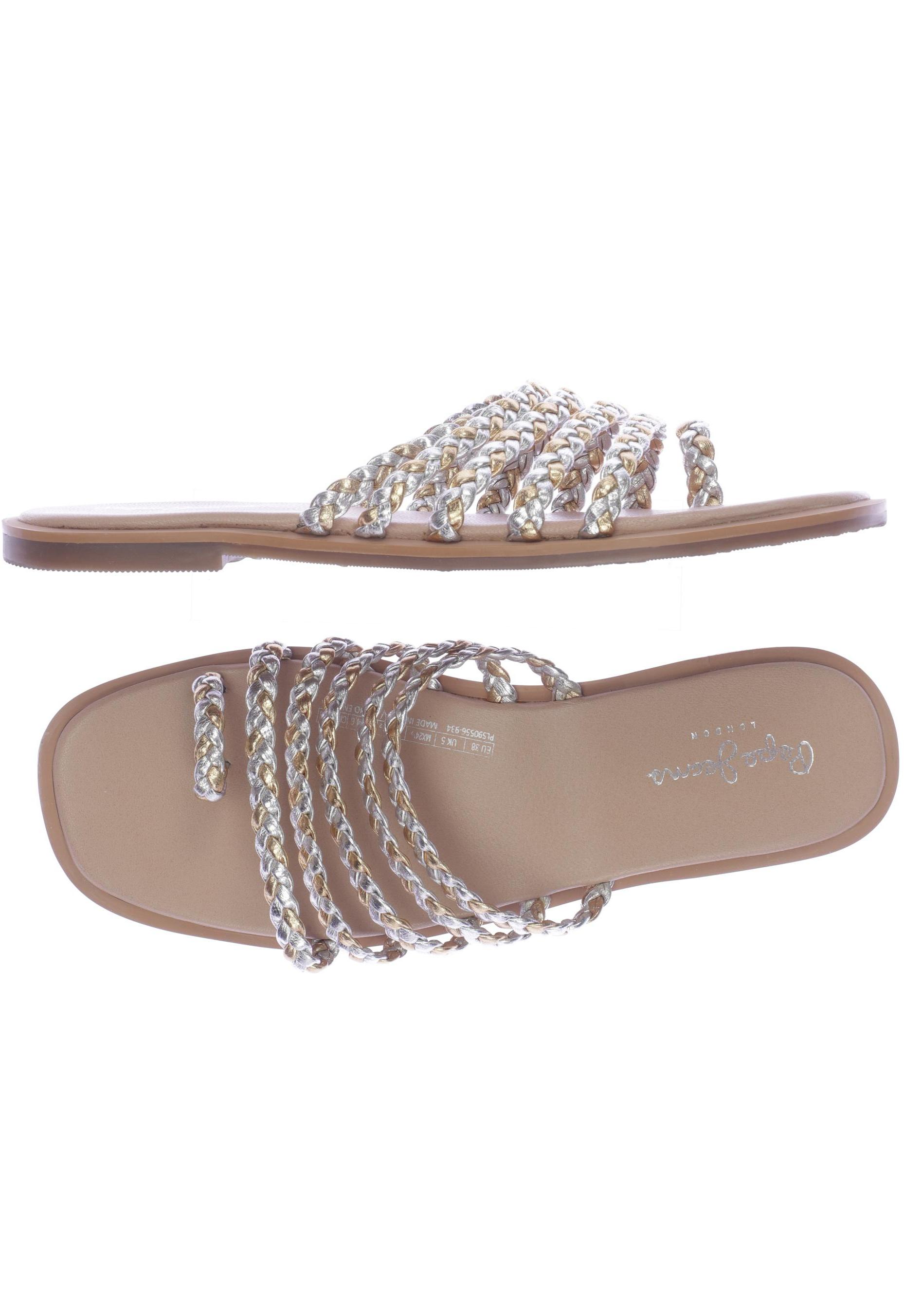 

Pepe Jeans Damen Sandale, silber, Gr. 38