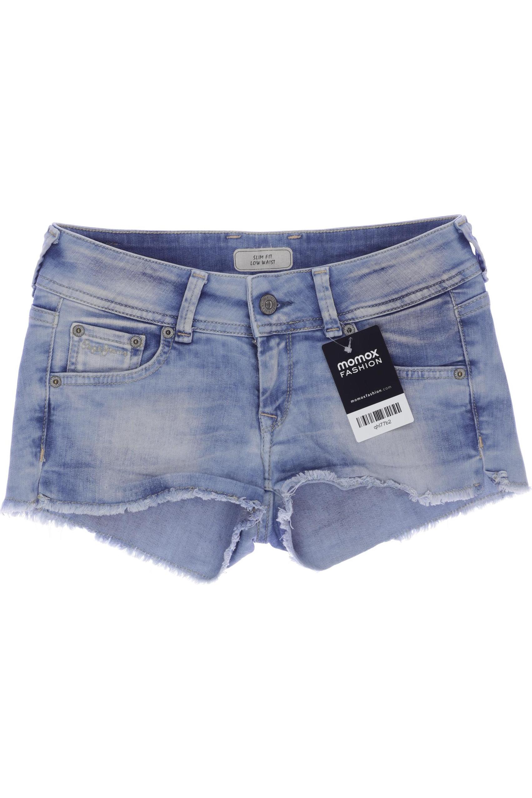 

Pepe Jeans Damen Shorts, hellblau, Gr. 27