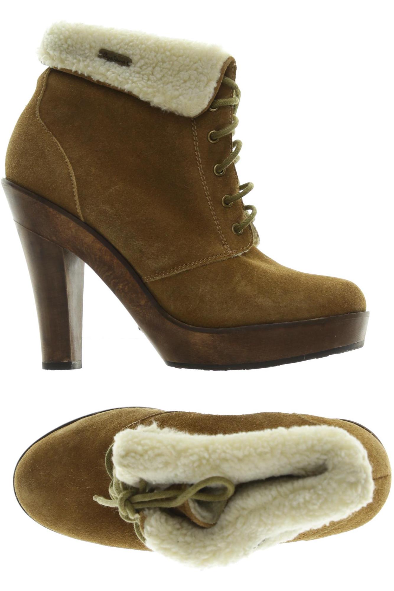 

Pepe Jeans Damen Stiefelette, braun, Gr. 39