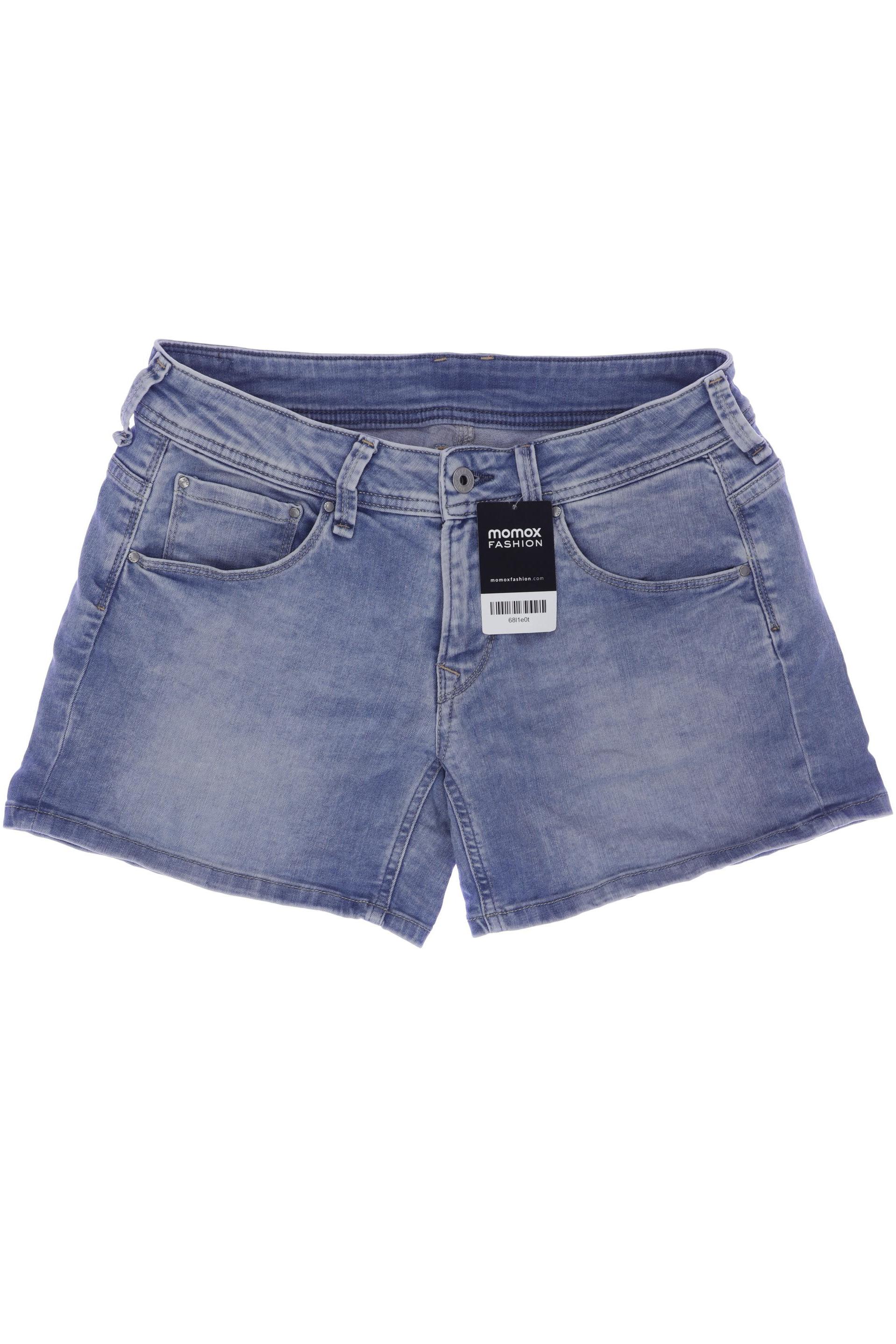 

Pepe Jeans Damen Shorts, blau, Gr. 31