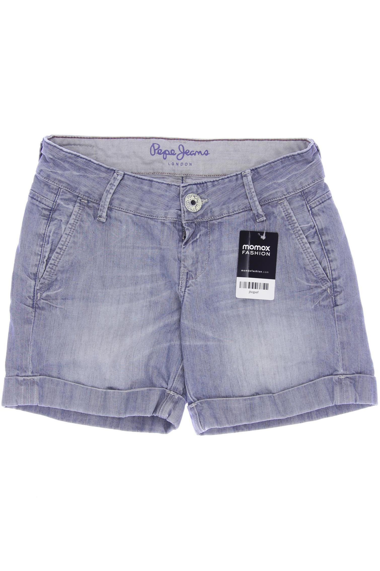 

Pepe Jeans Damen Shorts, hellblau, Gr. 26