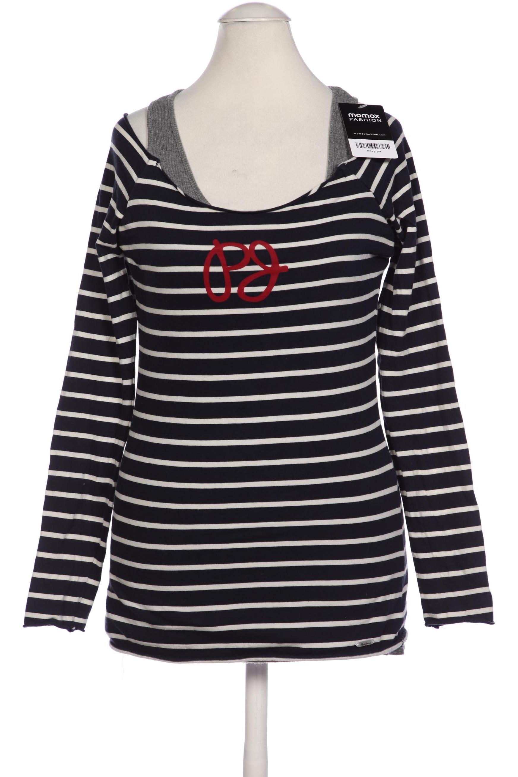

Pepe Jeans Damen Langarmshirt, marineblau, Gr. 36