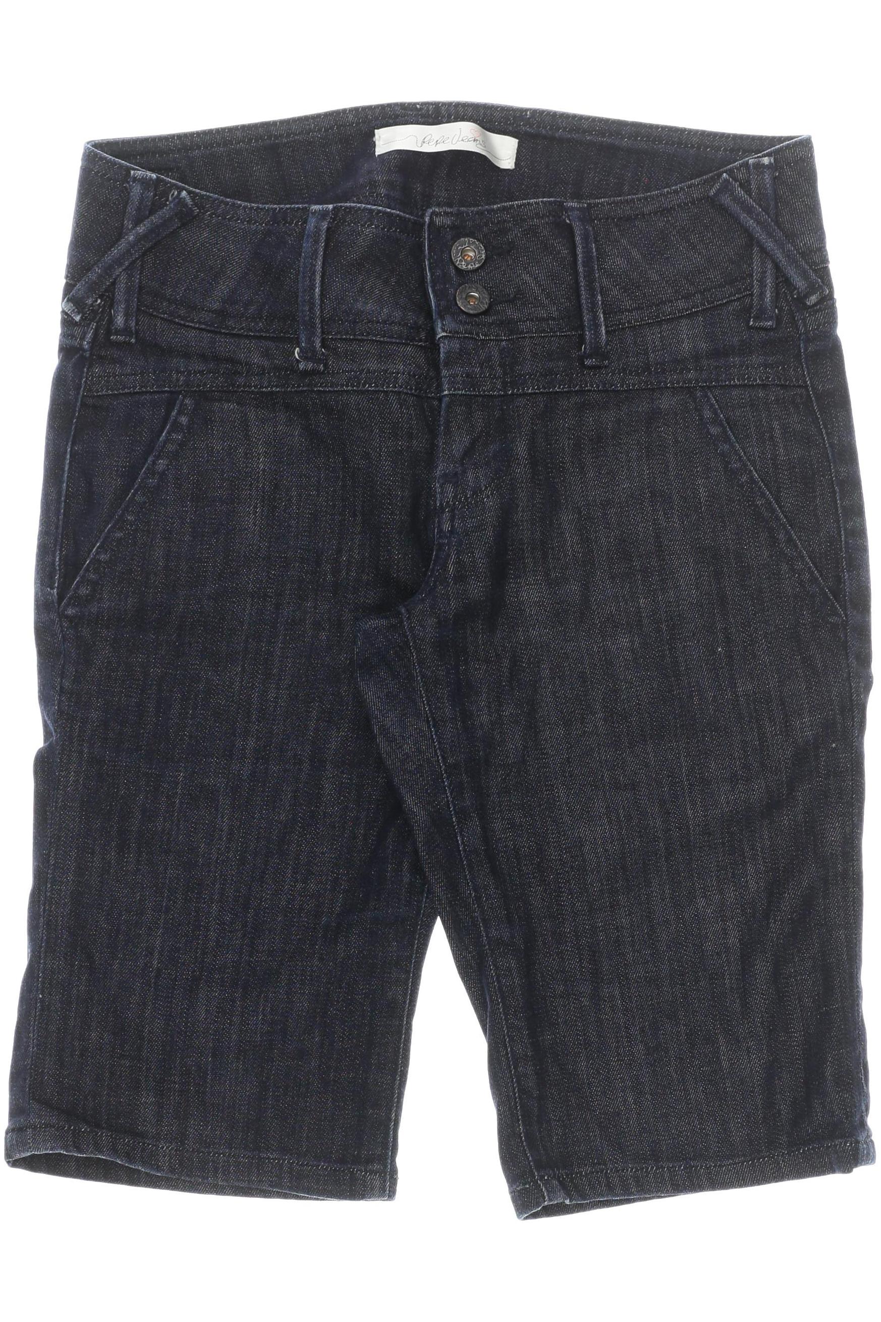 

Pepe Jeans Damen Shorts, blau, Gr. 28