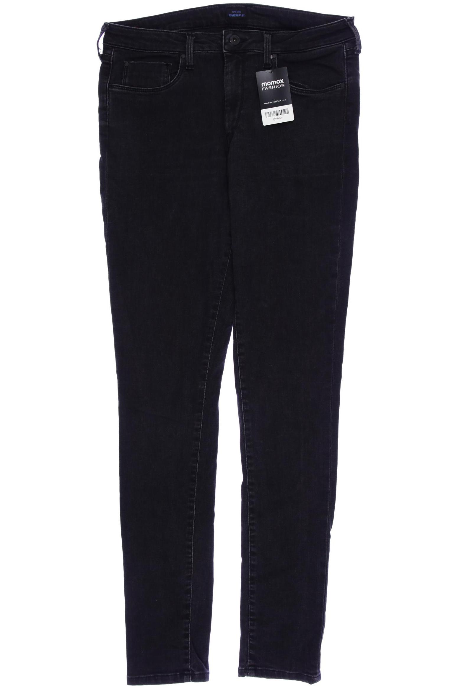 

Pepe Jeans Damen Jeans, schwarz, Gr. 33