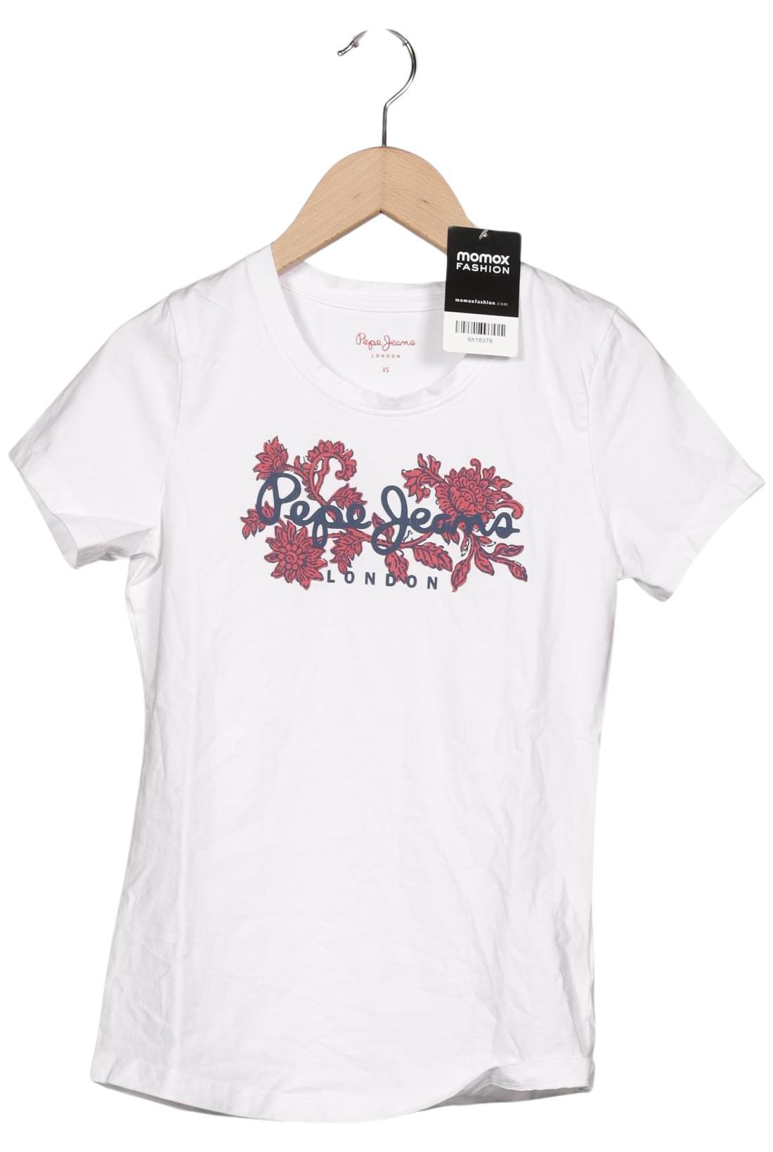 

Pepe Jeans Damen T-Shirt, weiß, Gr. 34