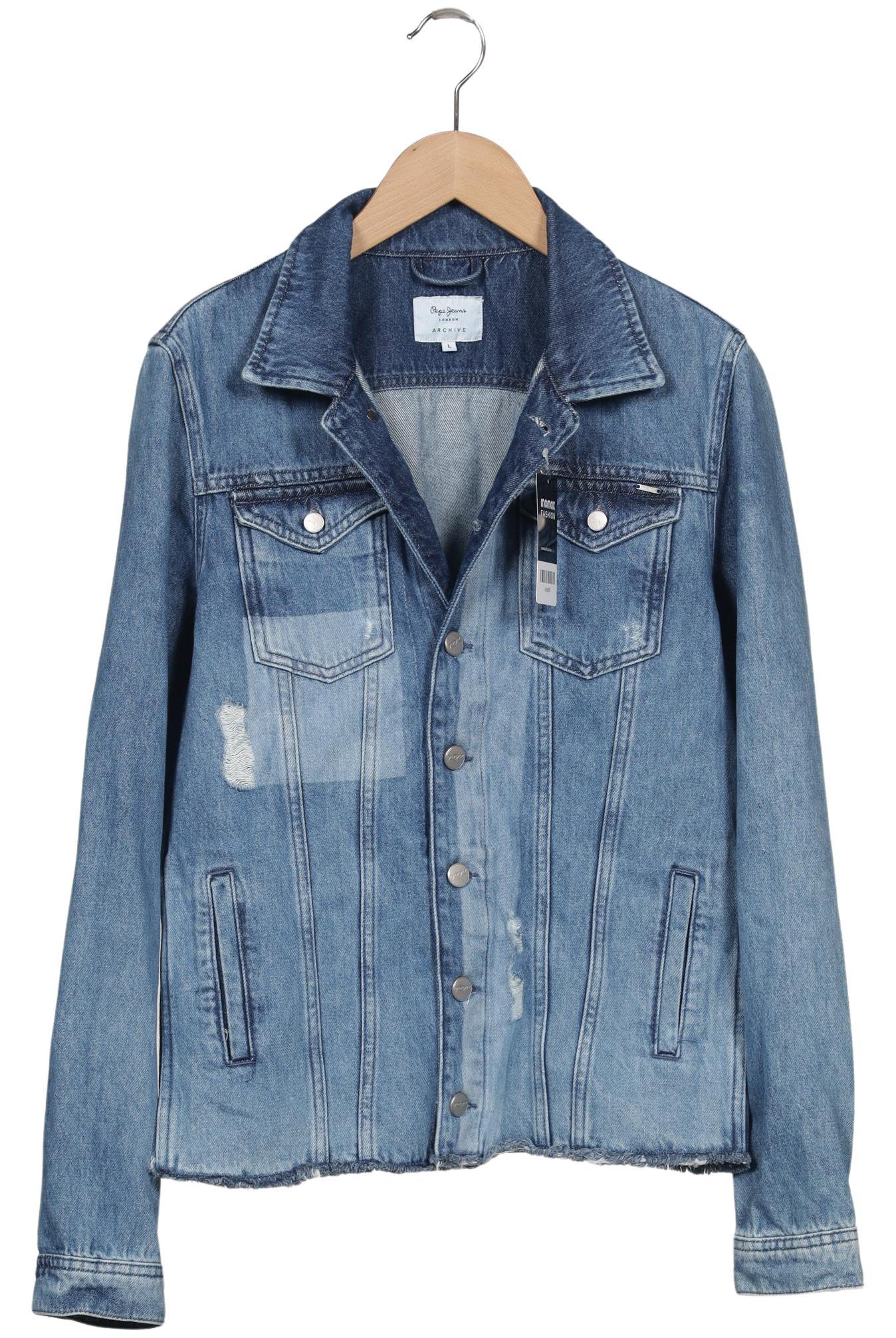 

Pepe Jeans Damen Jacke, blau, Gr. 42