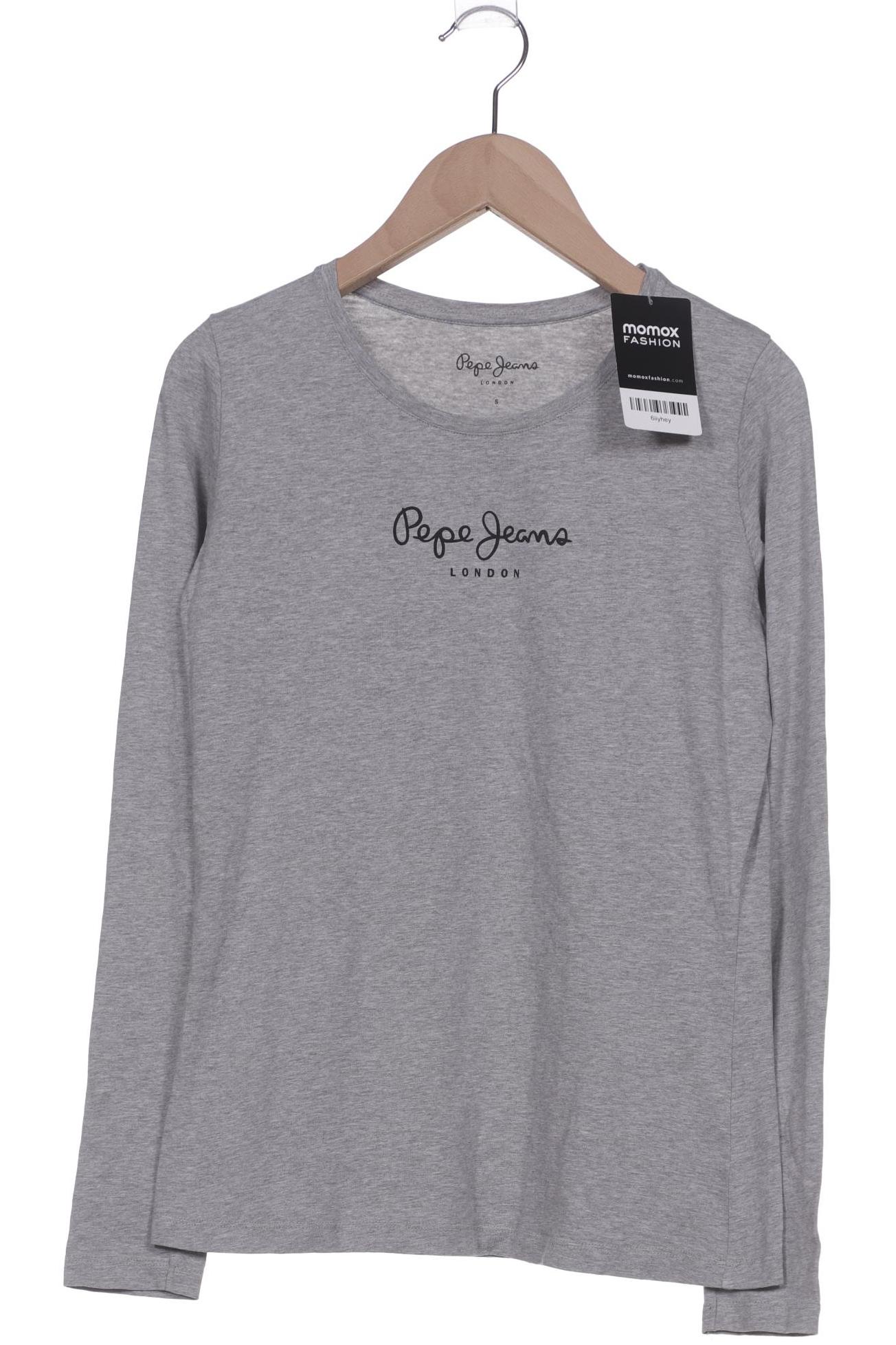 

Pepe Jeans Damen Langarmshirt, grau, Gr. 36