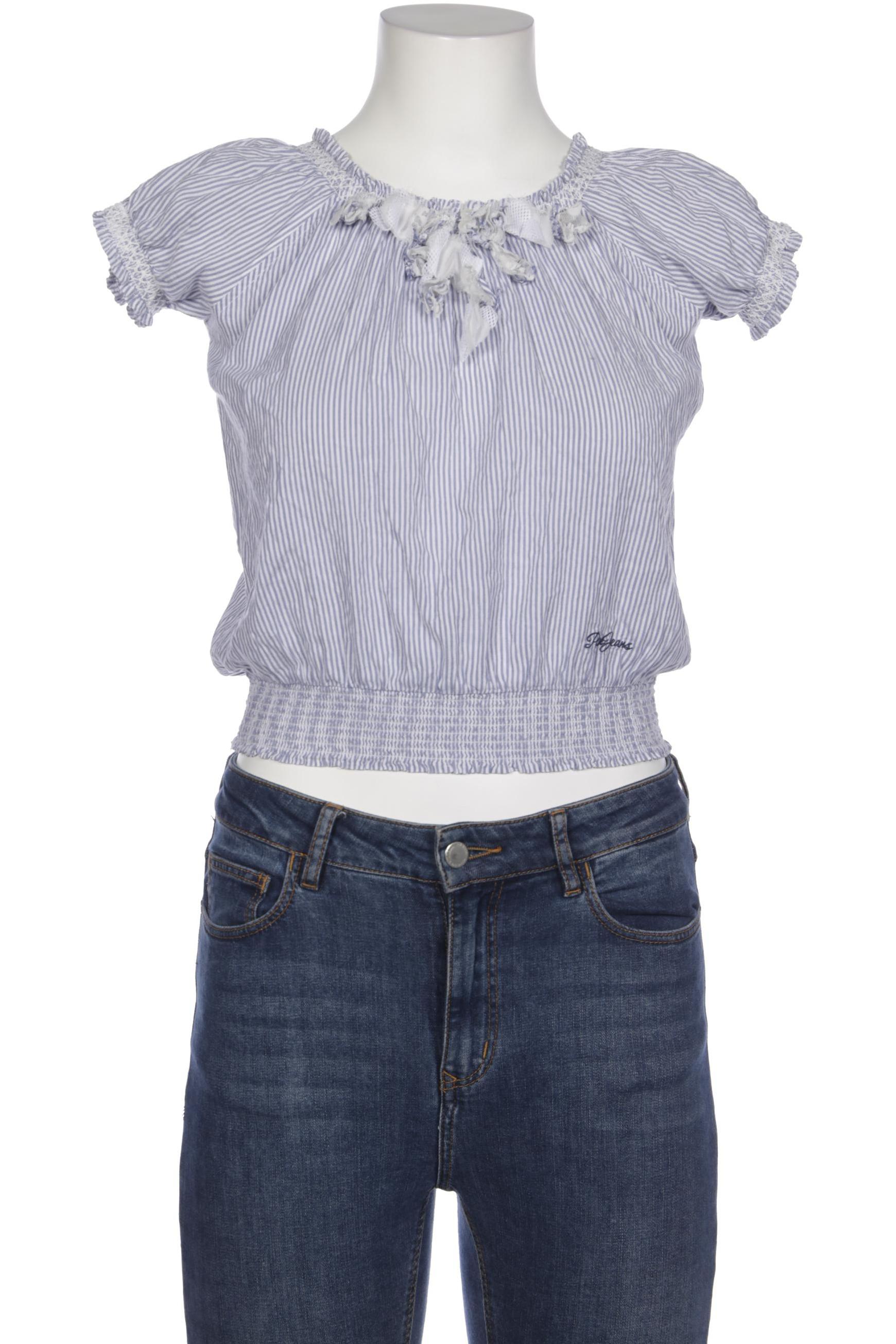 

Pepe Jeans Damen Bluse, blau, Gr. 12