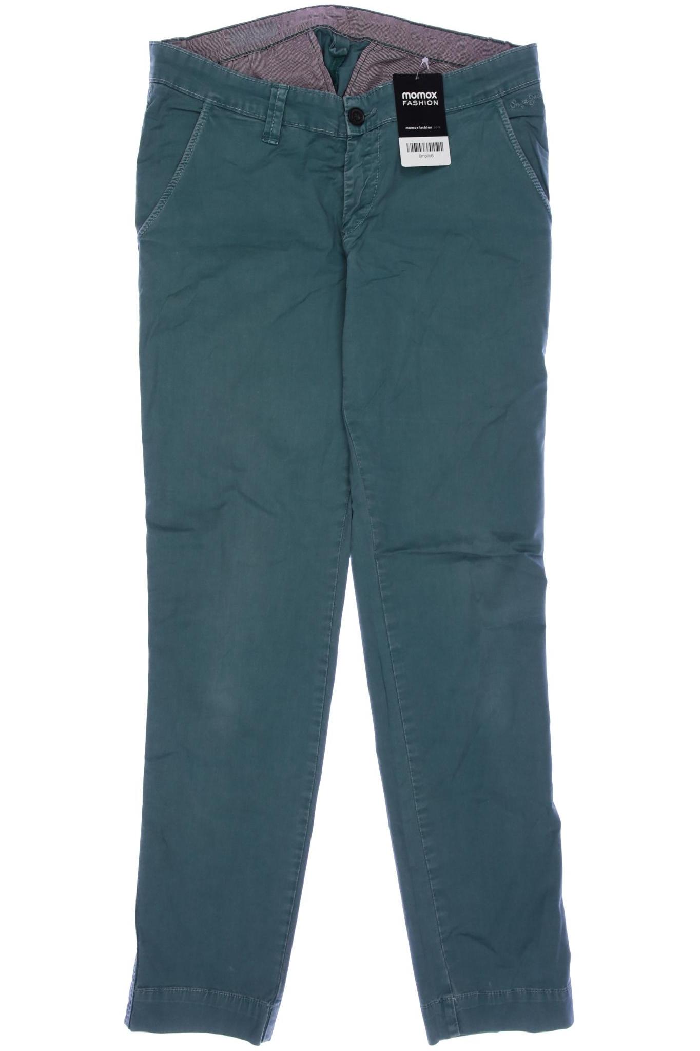 

Pepe Jeans Damen Stoffhose, türkis, Gr. 27