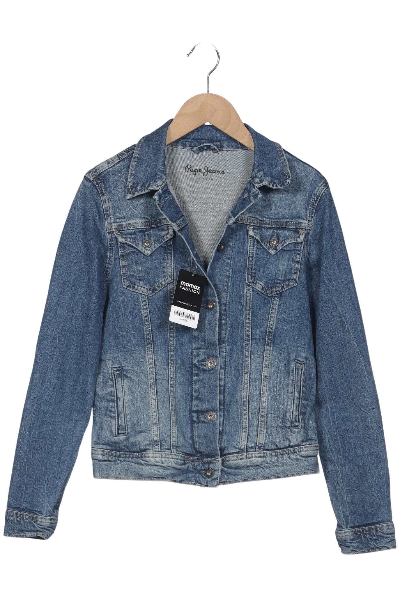 

Pepe Jeans Damen Jacke, blau, Gr. 36