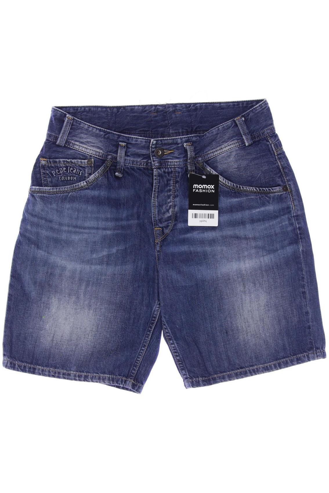 

Pepe Jeans Damen Shorts, blau, Gr. 27