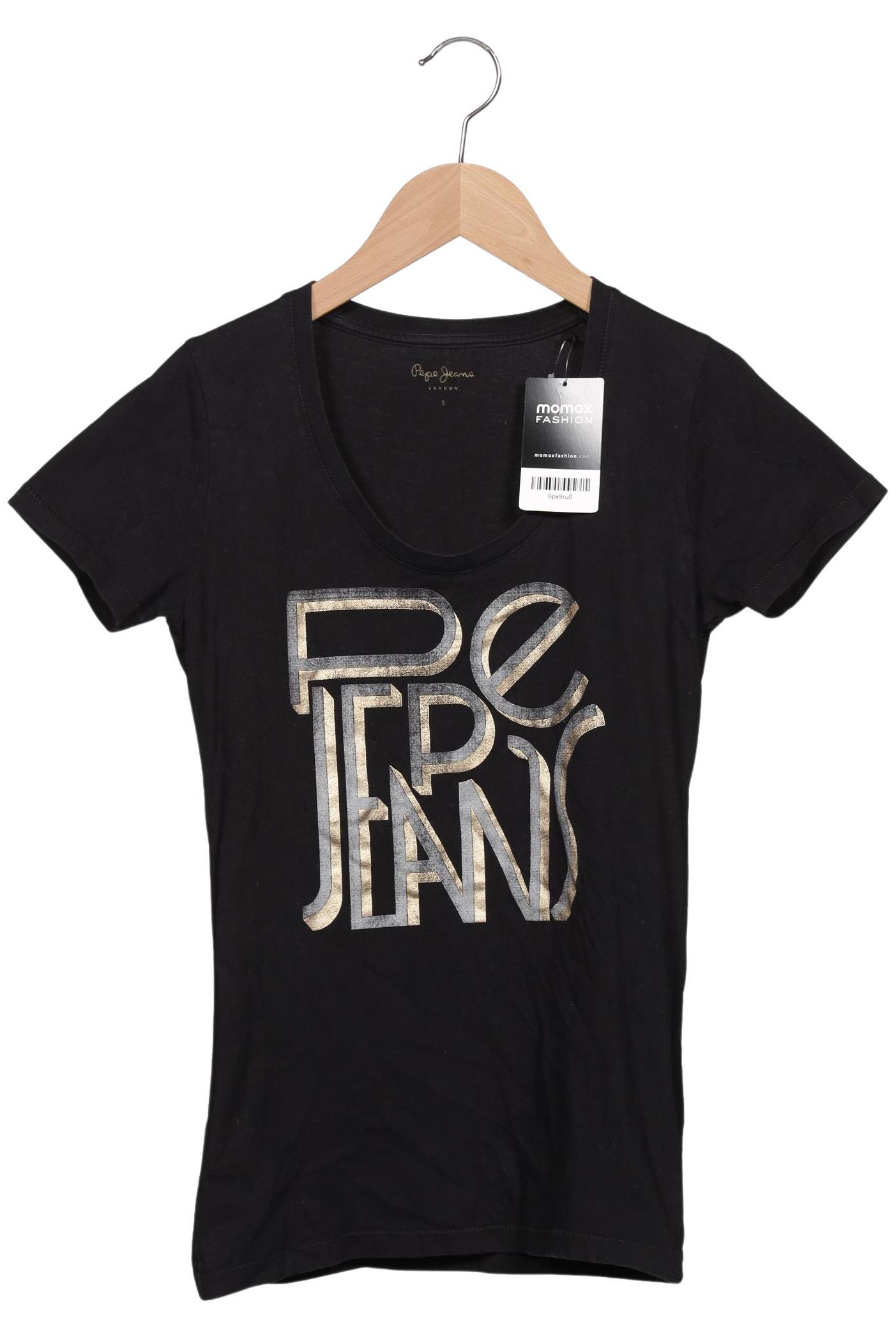 

Pepe Jeans Damen T-Shirt, schwarz, Gr. 36