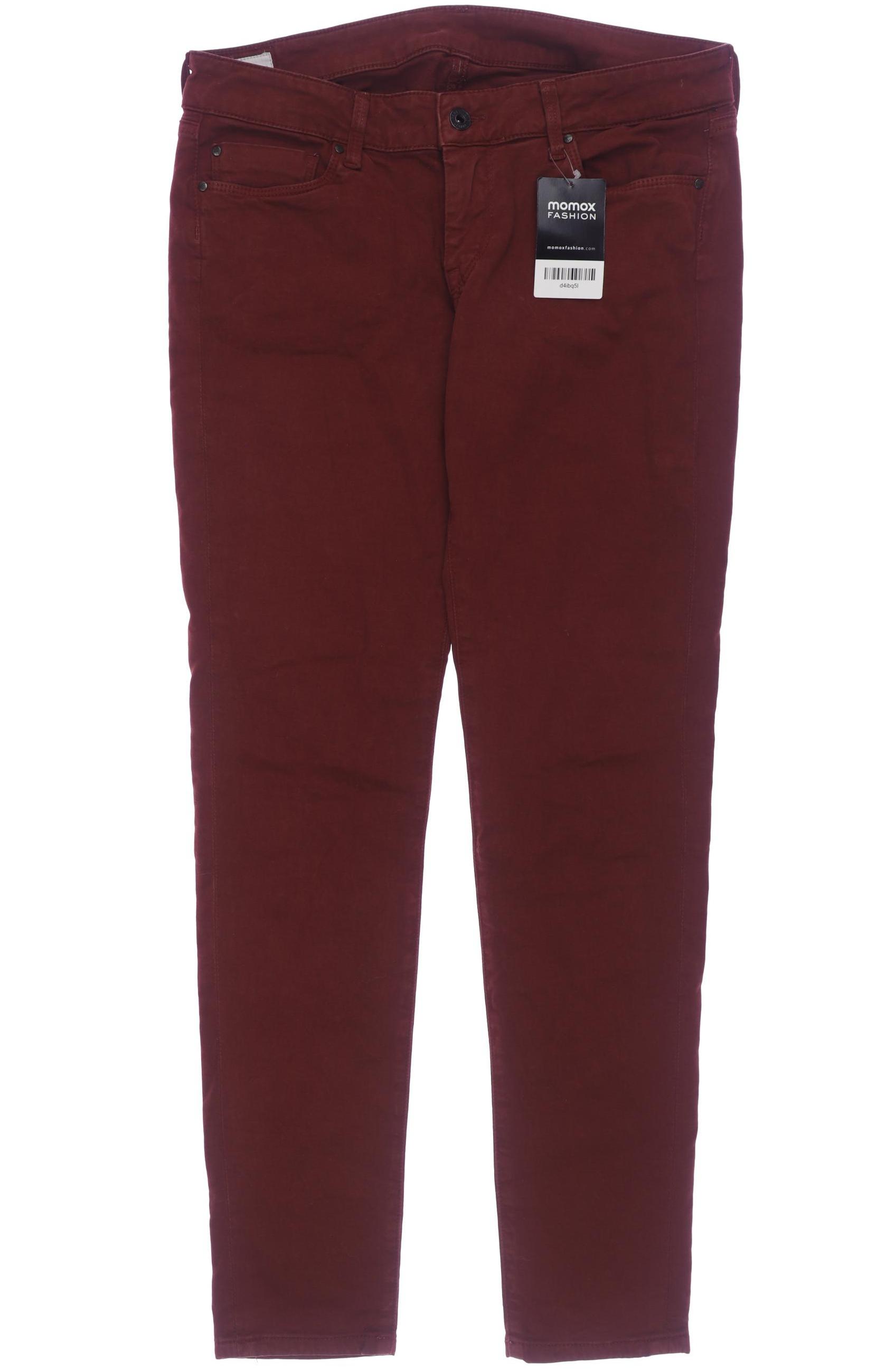 

Pepe Jeans Damen Jeans, bordeaux, Gr. 30