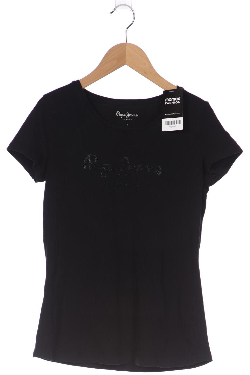 

Pepe Jeans Damen T-Shirt, schwarz