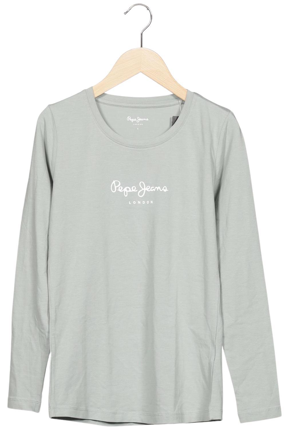 

Pepe Jeans Damen Langarmshirt, hellgrün, Gr. 36