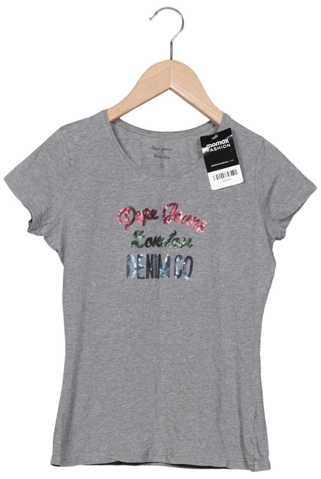 

Pepe Jeans Damen T-Shirt, grau, Gr. 38