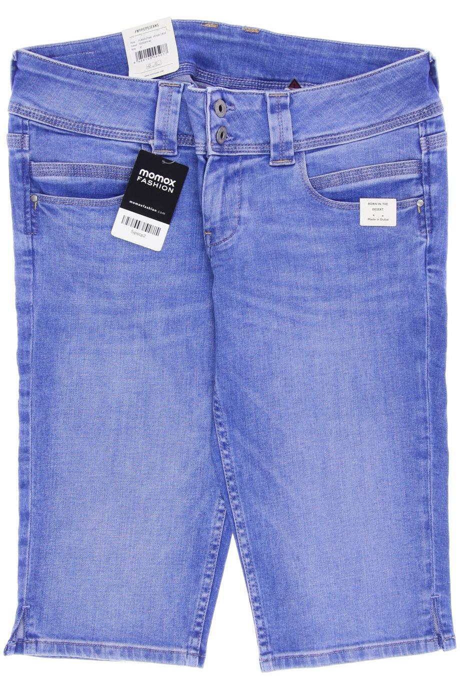 

Pepe Jeans Damen Shorts, blau, Gr. 42