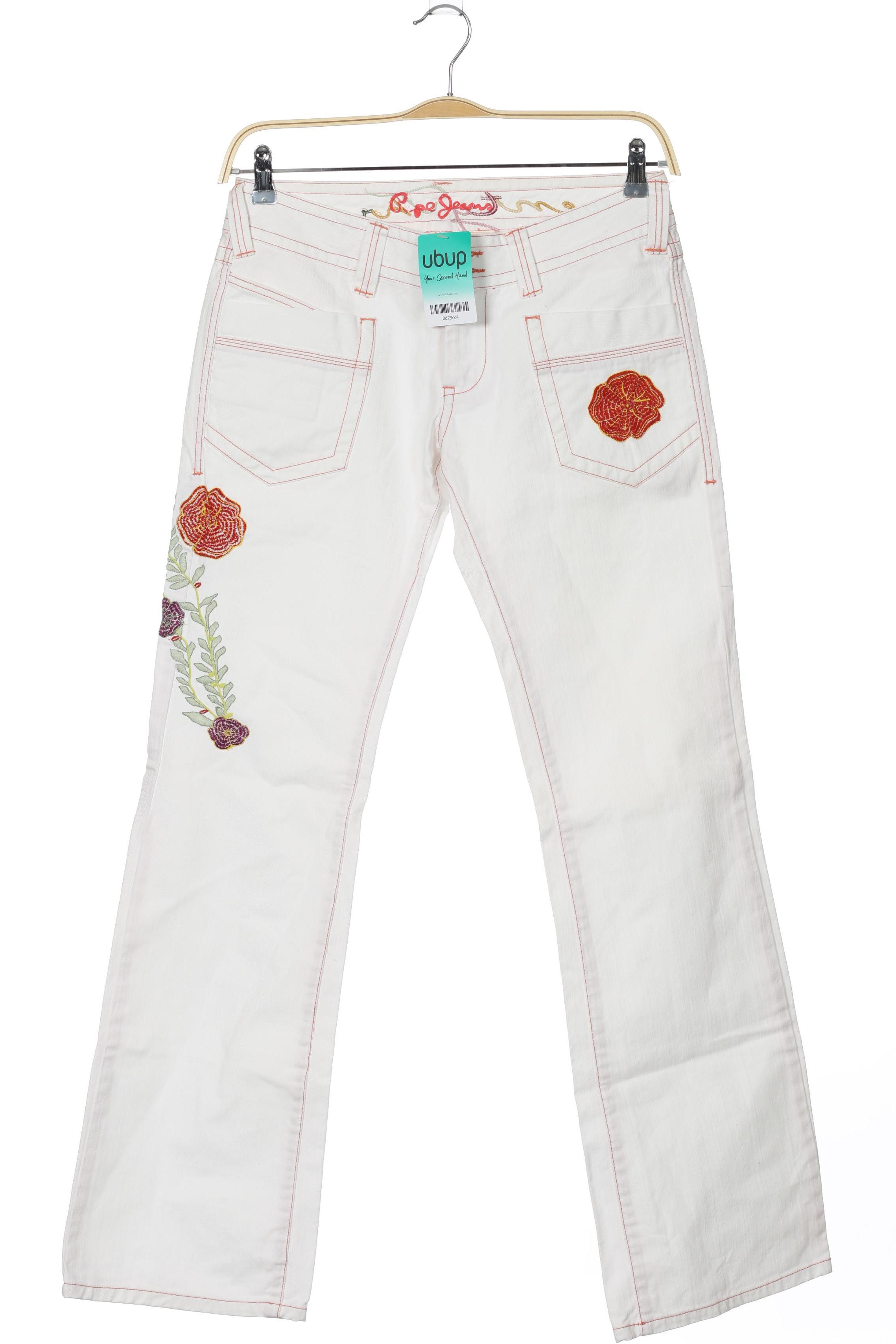 

Pepe Jeans Damen Jeans, weiß, Gr. 32