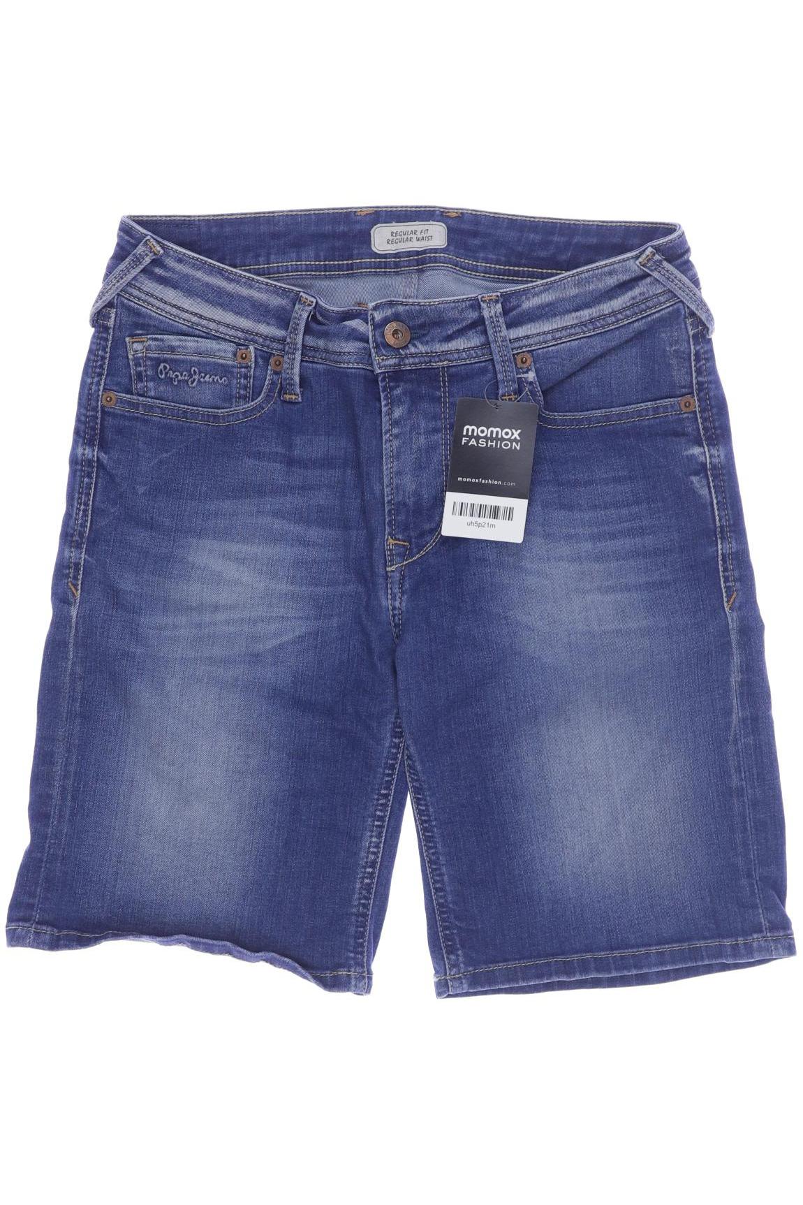 

Pepe Jeans Damen Shorts, blau, Gr. 38