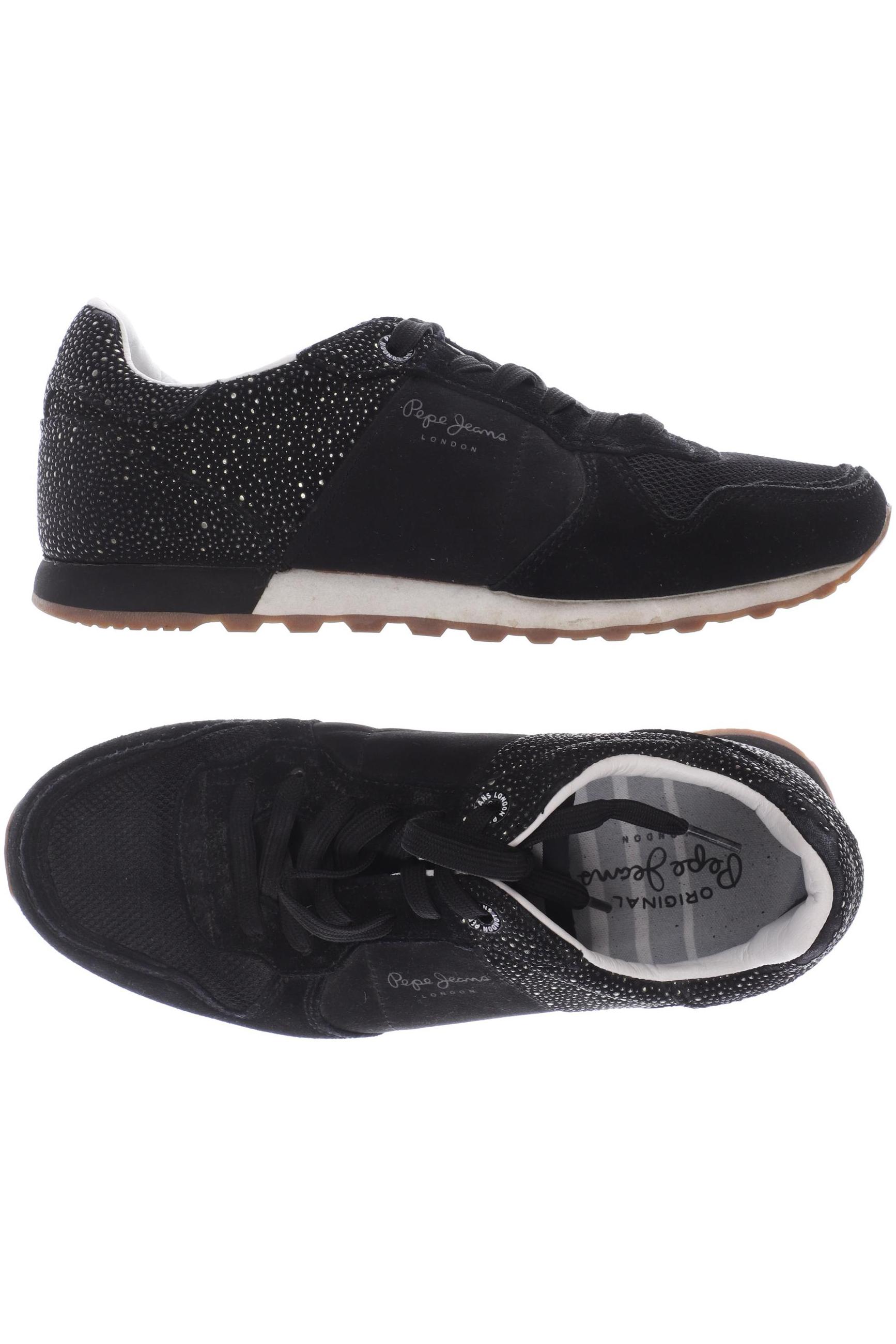 

Pepe Jeans Damen Sneakers, schwarz