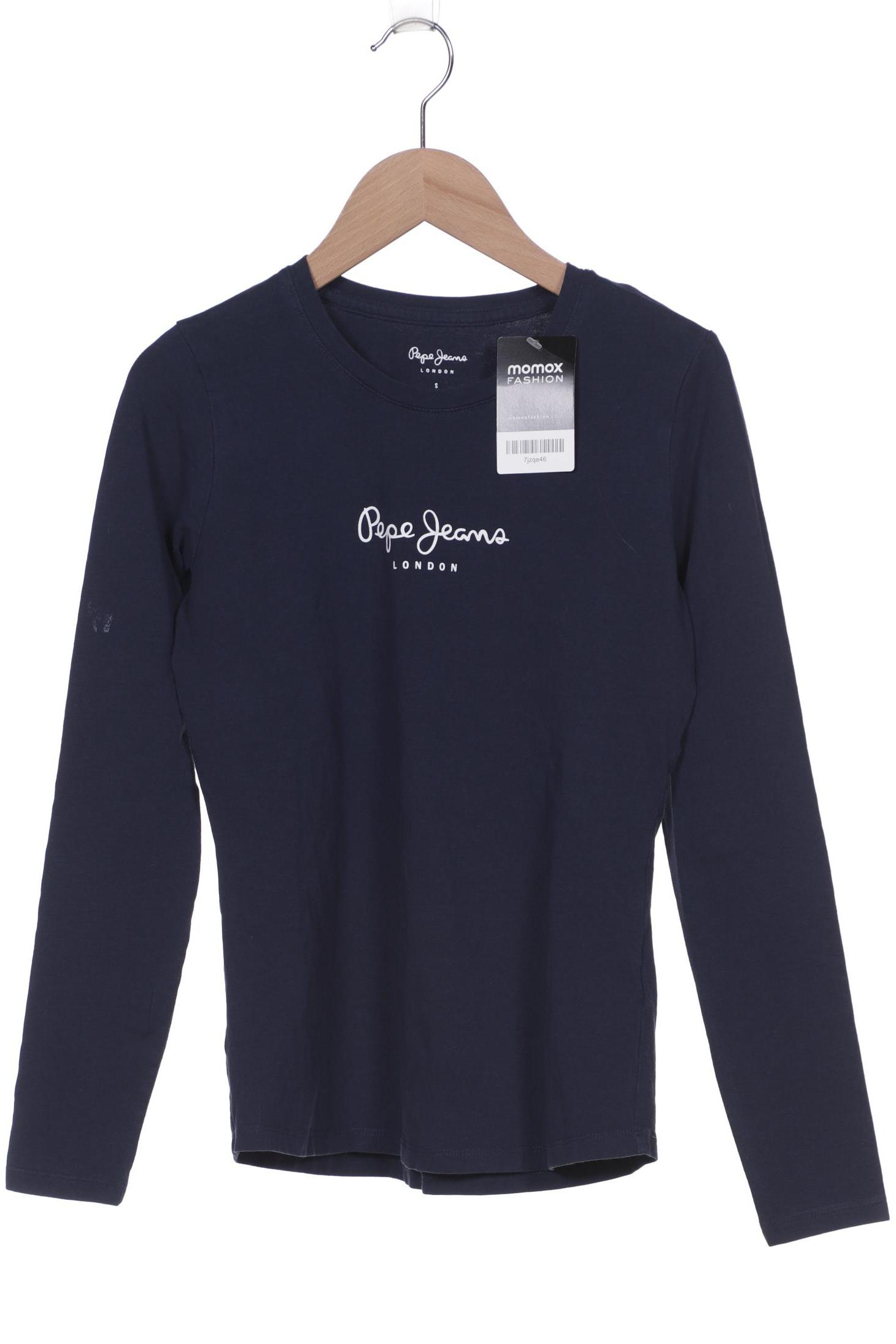 

Pepe Jeans Damen Langarmshirt, marineblau
