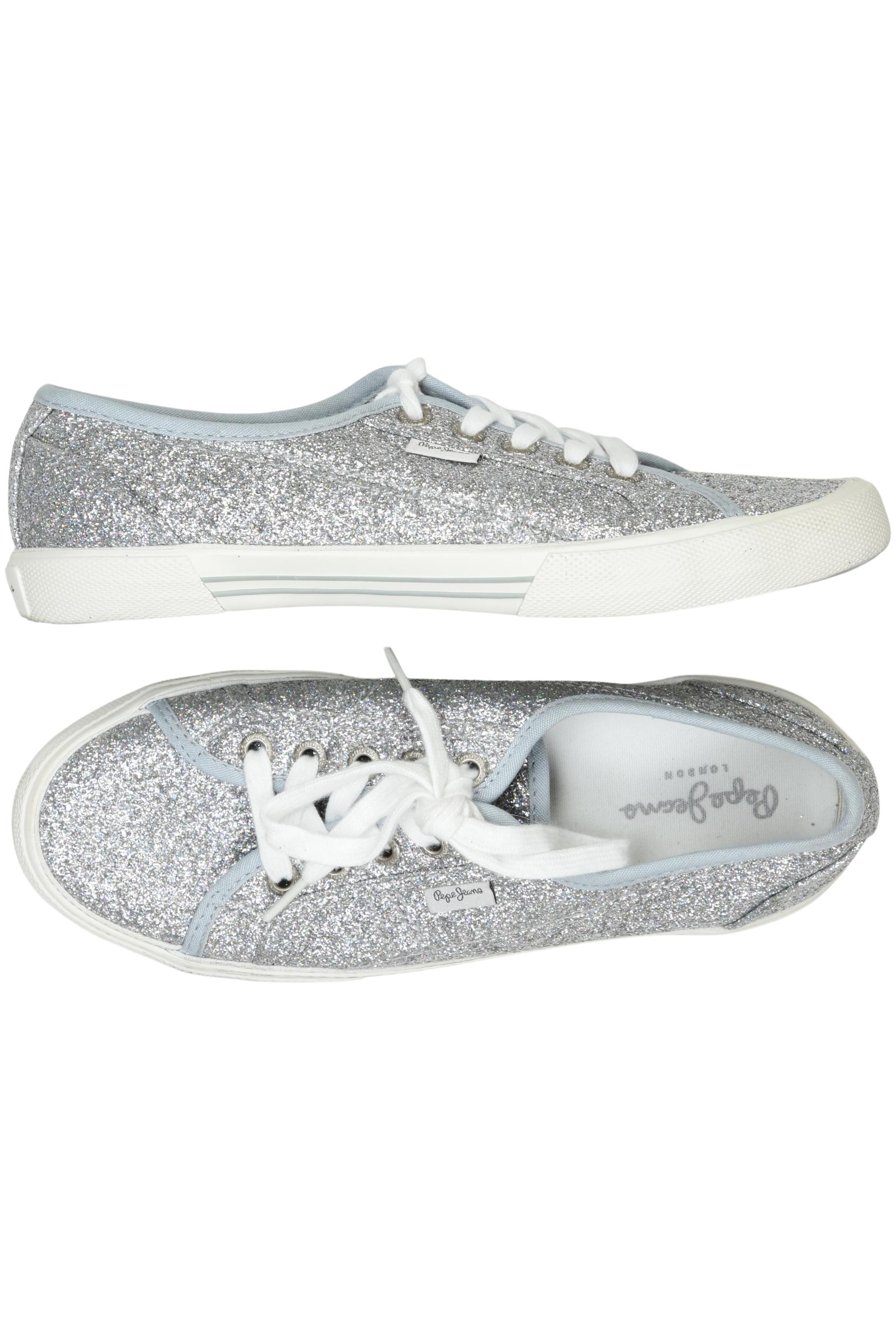 

Pepe Jeans Damen Sneakers, silber, Gr. 39