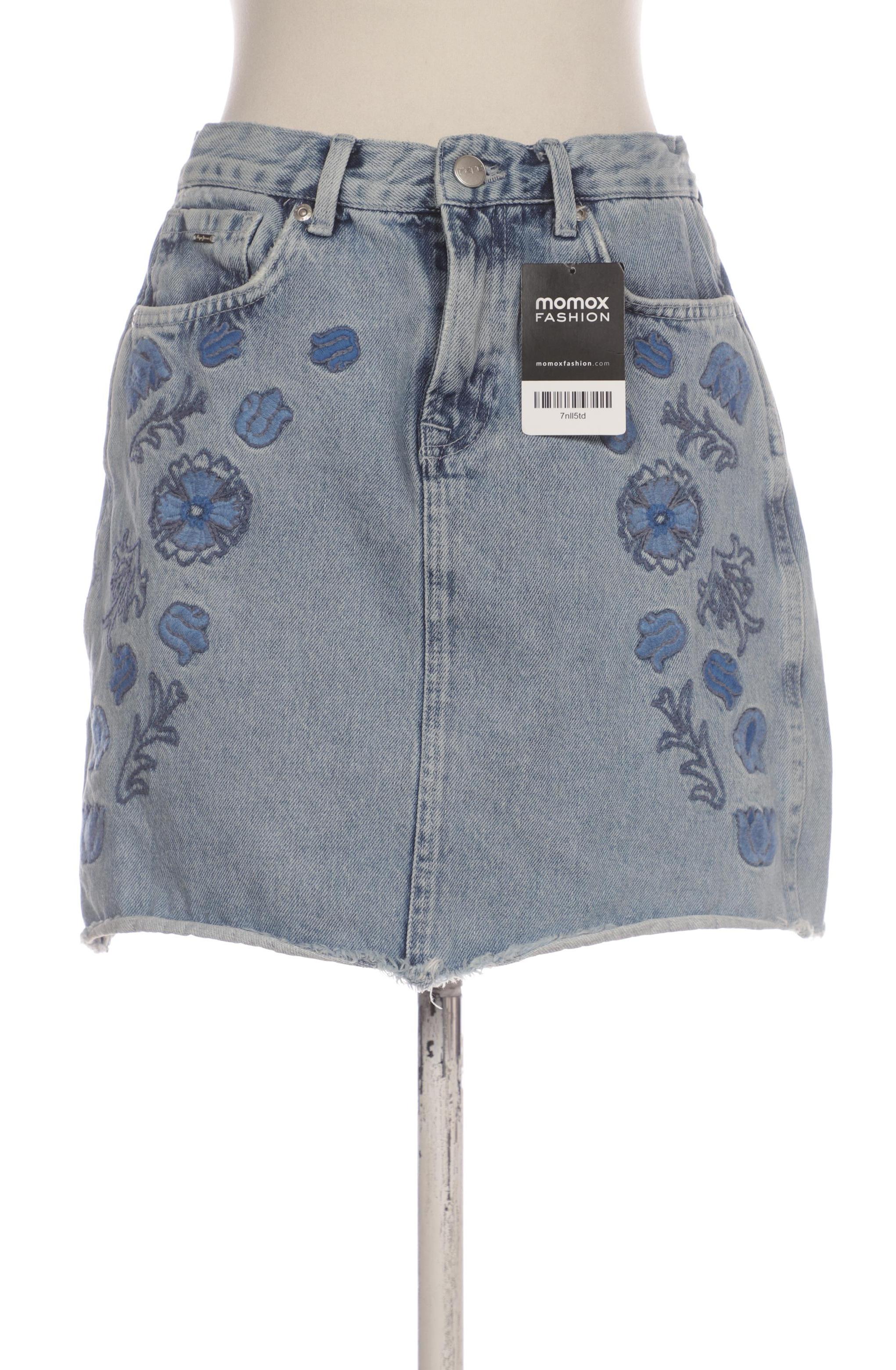 

Pepe Jeans Damen Rock, hellblau, Gr. 42
