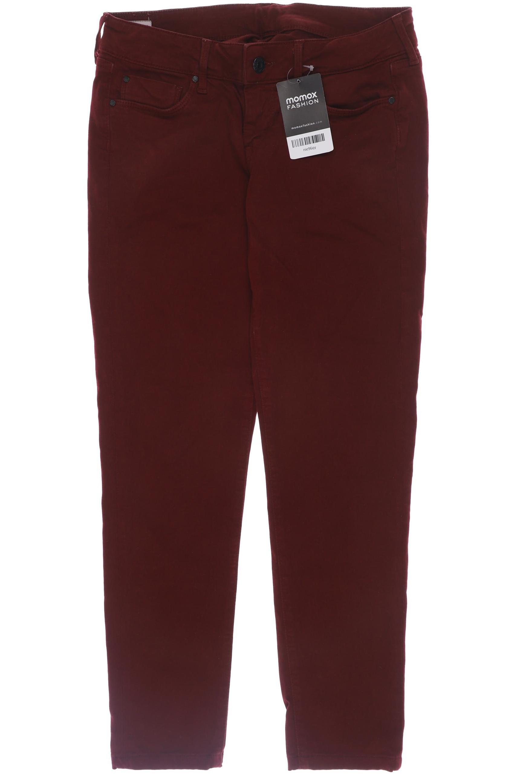 

Pepe Jeans Damen Jeans, bordeaux, Gr. 27