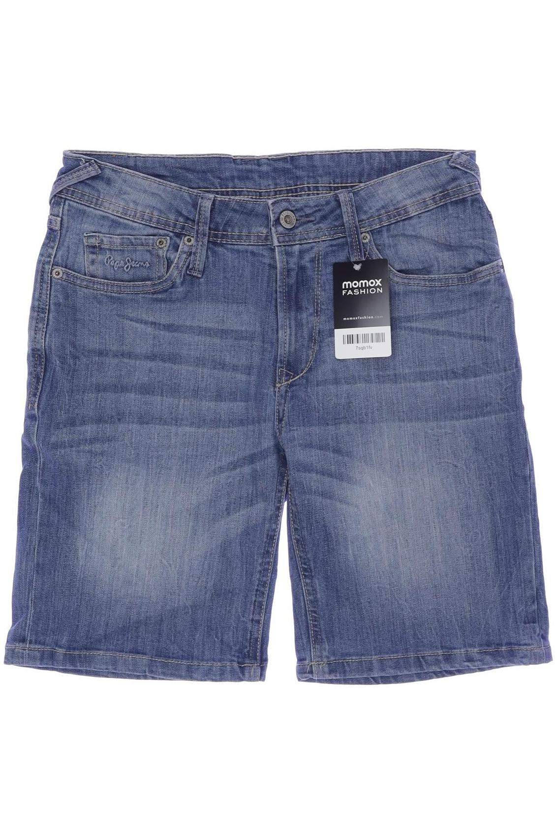 

Pepe Jeans Damen Shorts, blau, Gr. 28