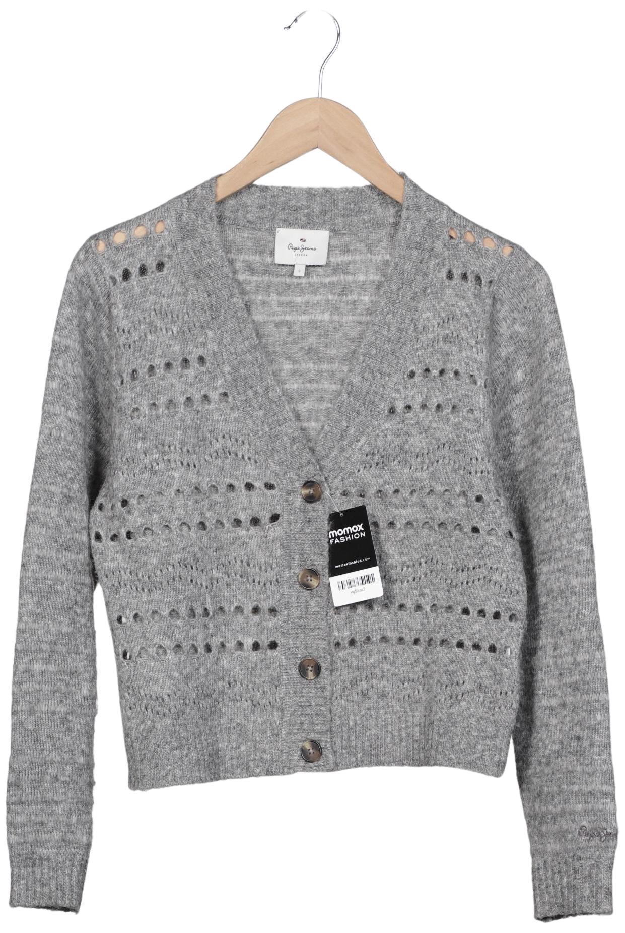 

Pepe Jeans Damen Strickjacke, grau, Gr. 36