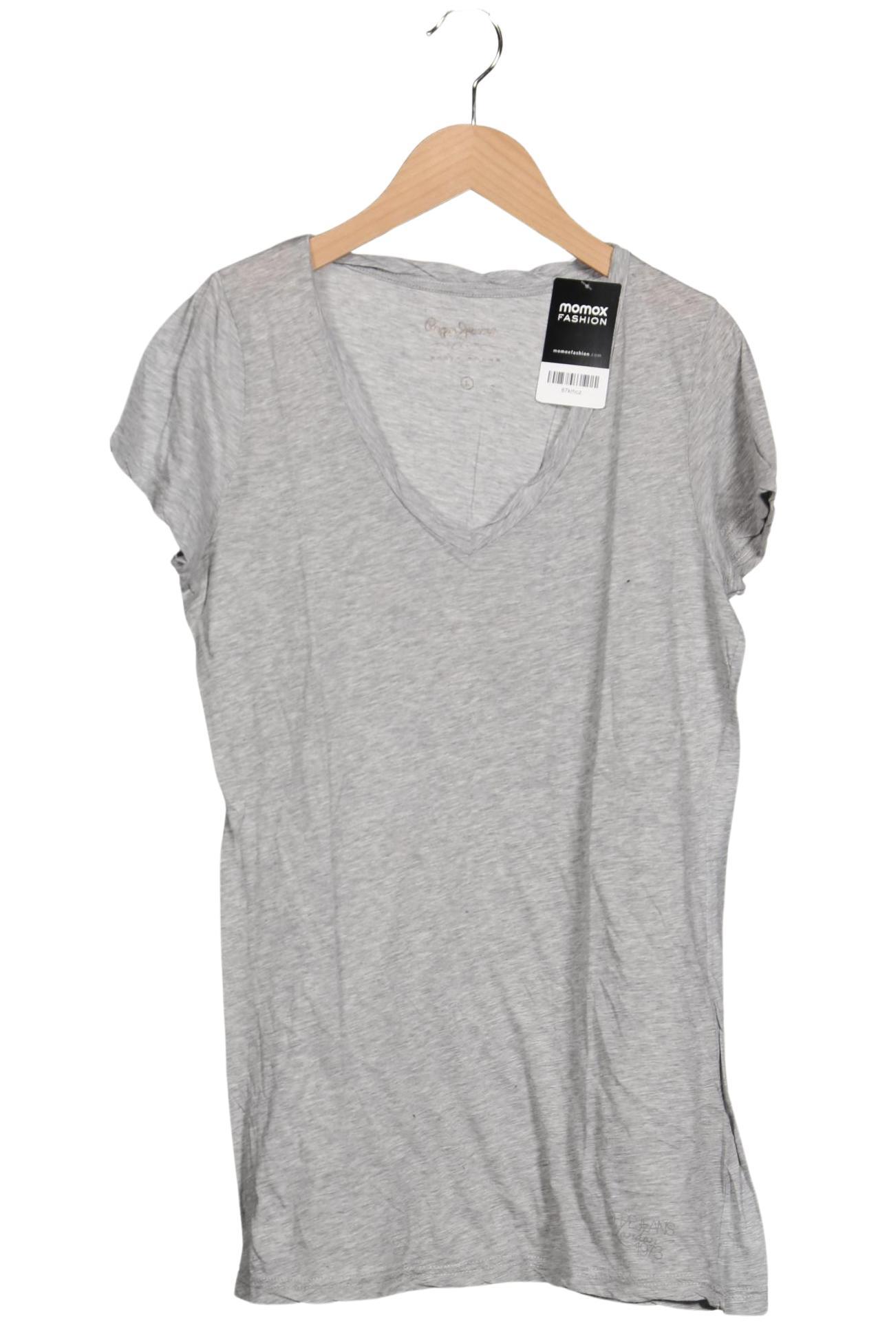 

Pepe Jeans Damen T-Shirt, grau, Gr. 42