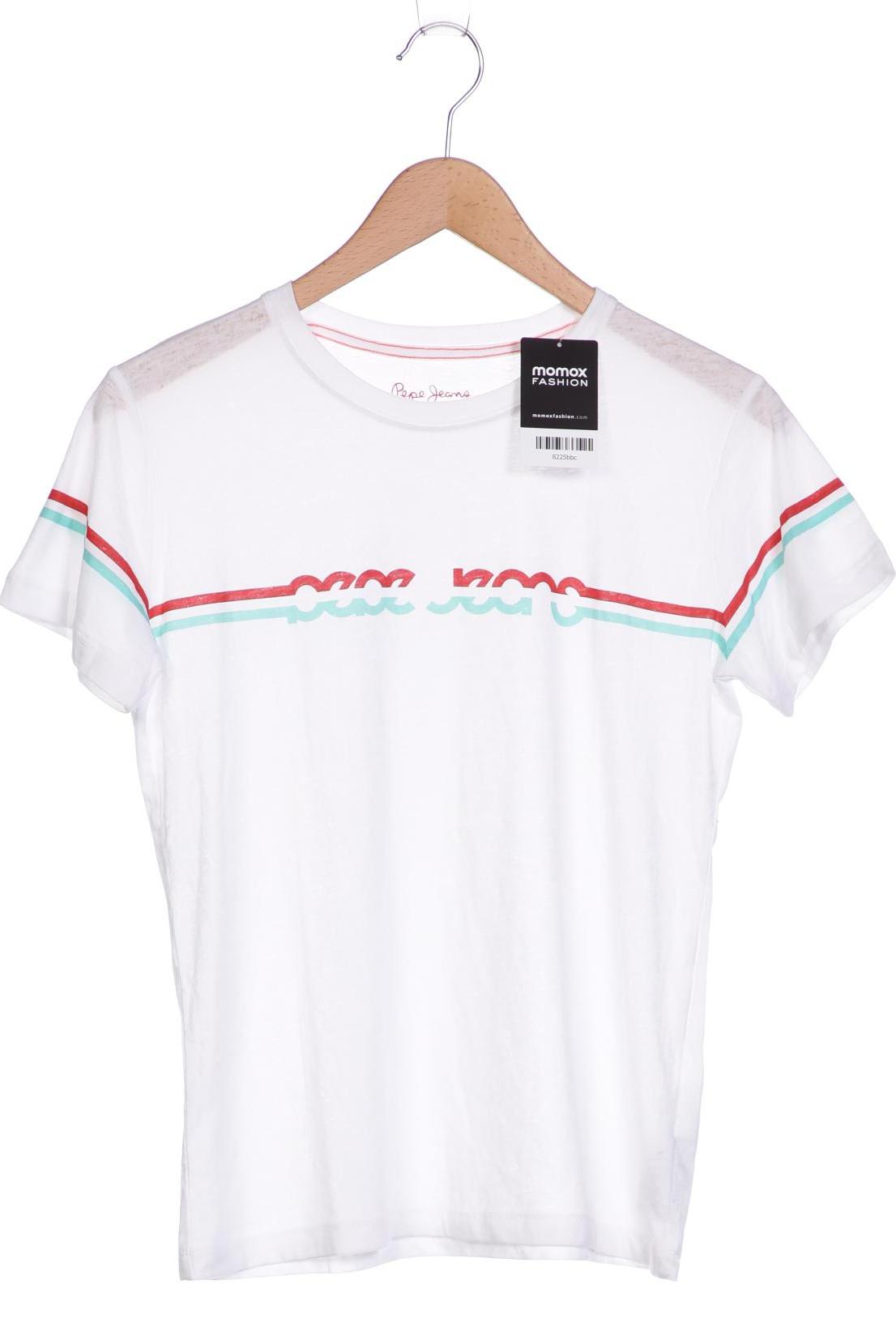 

Pepe Jeans Damen T-Shirt, weiß, Gr. 38