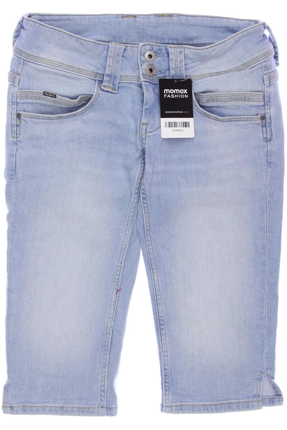 

Pepe Jeans Damen Shorts, blau, Gr. 27