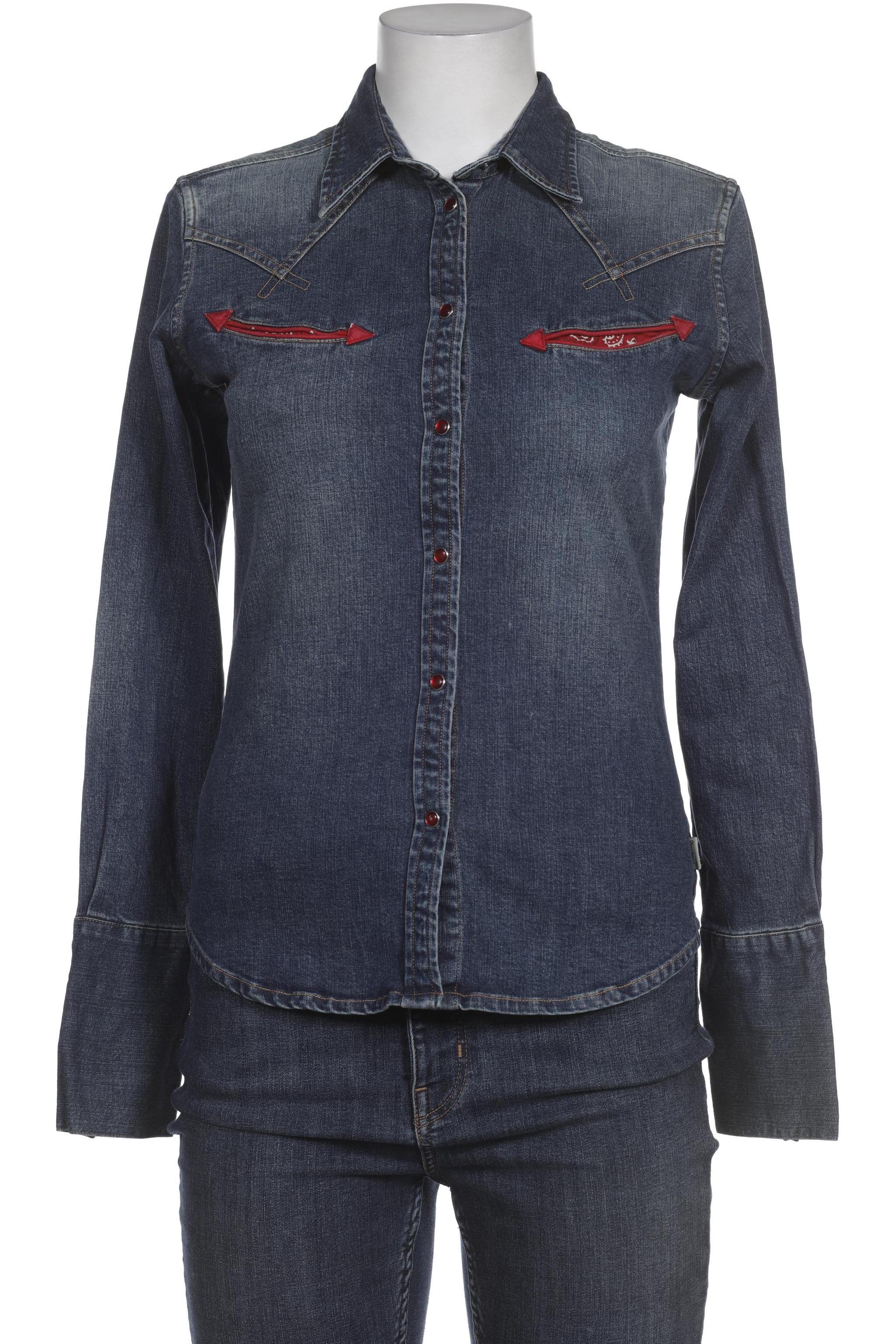 

Pepe Jeans Damen Bluse, blau, Gr. 38