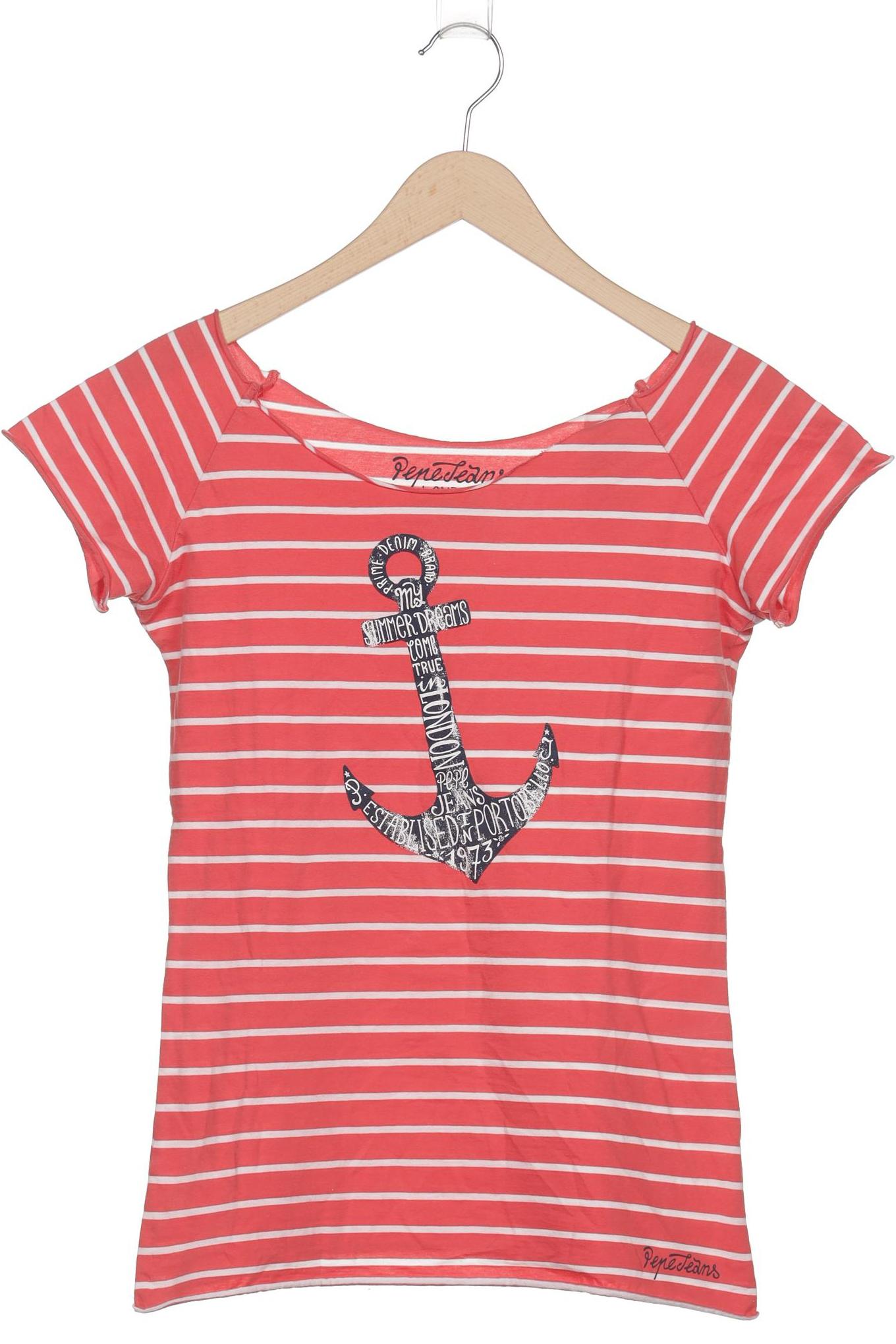 

Pepe Jeans Damen T-Shirt, rot, Gr. 42