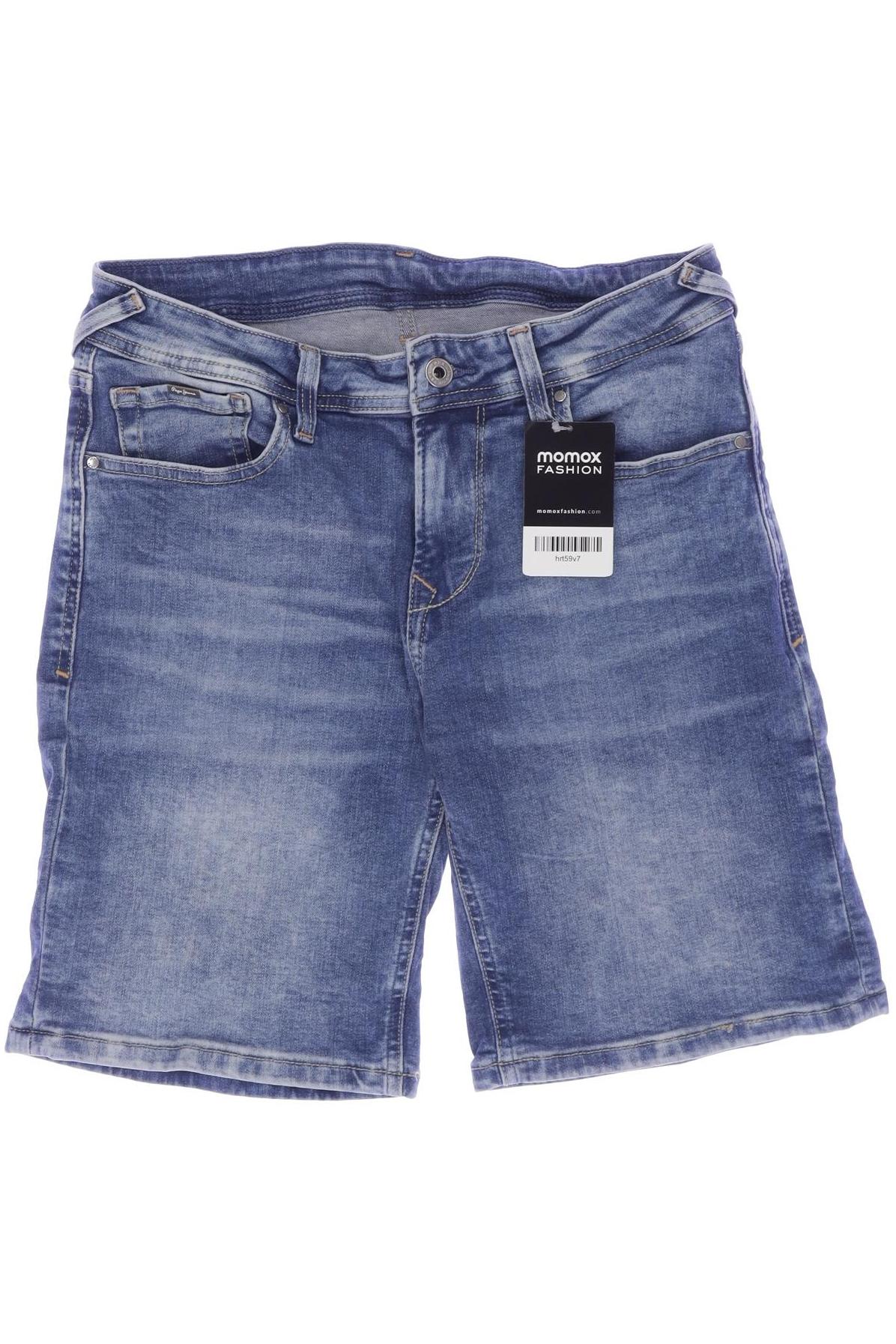 

Pepe Jeans Damen Shorts, blau, Gr. 27